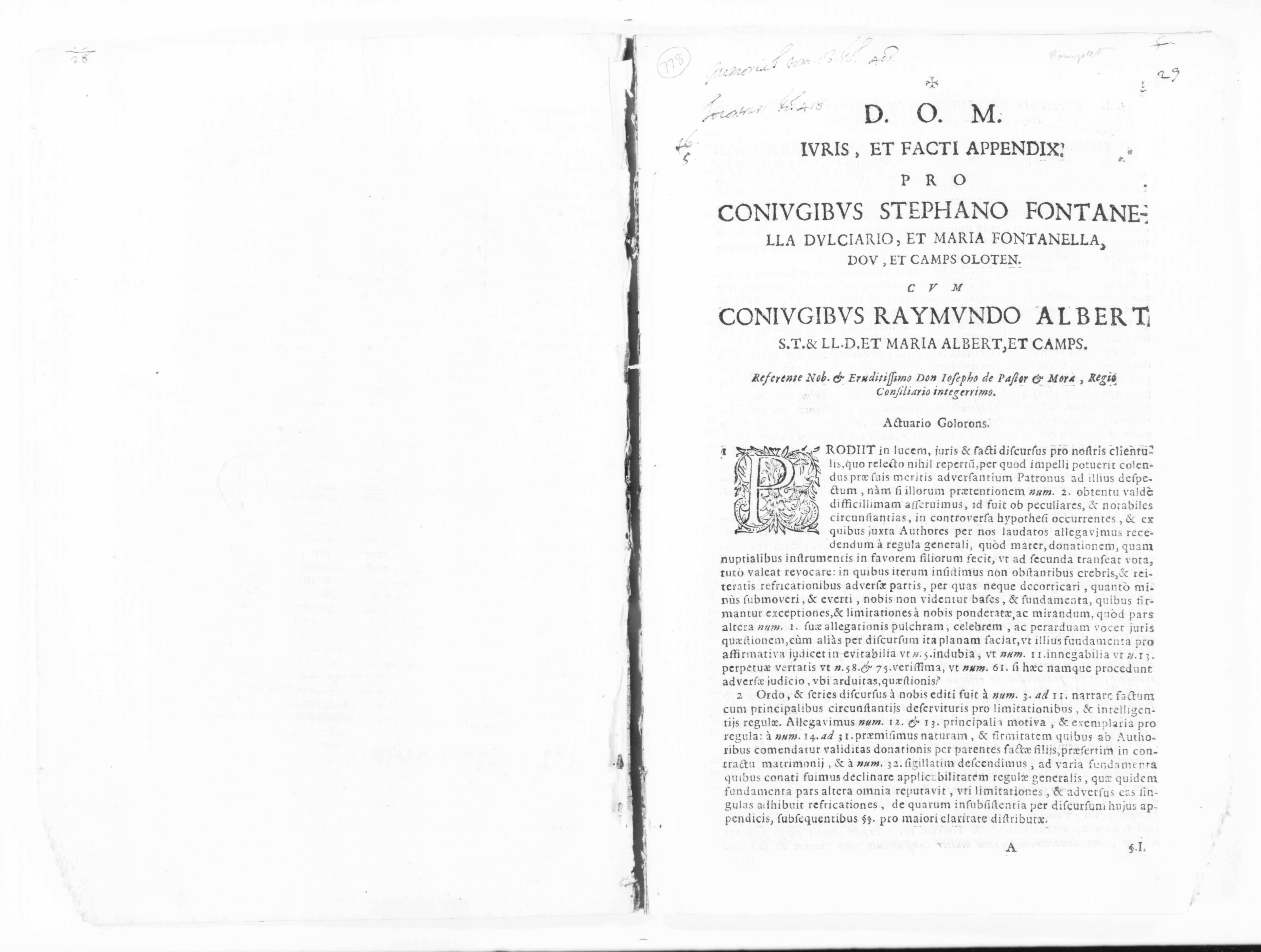 Scanned image of the current content page