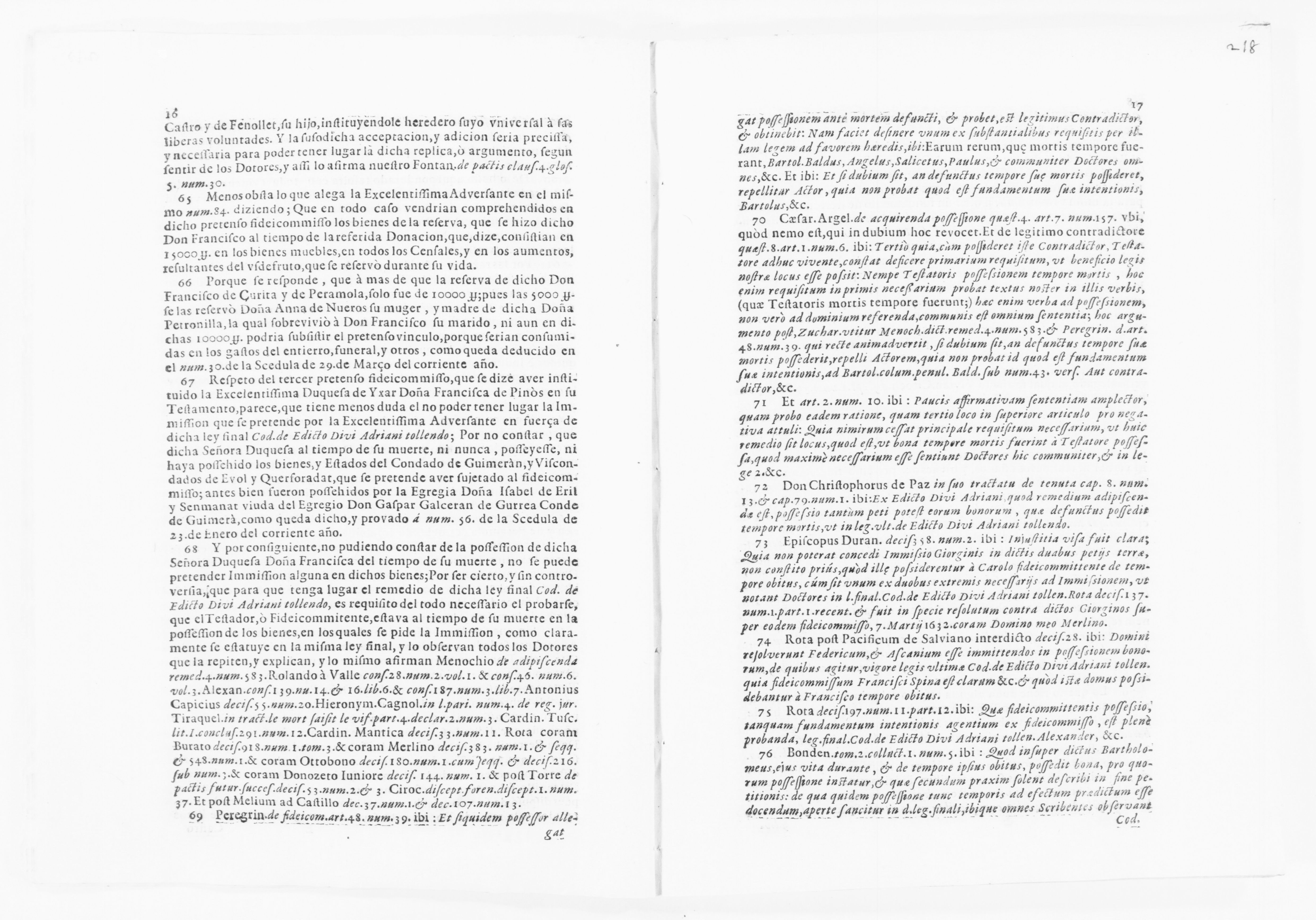 Scanned image of the current content page