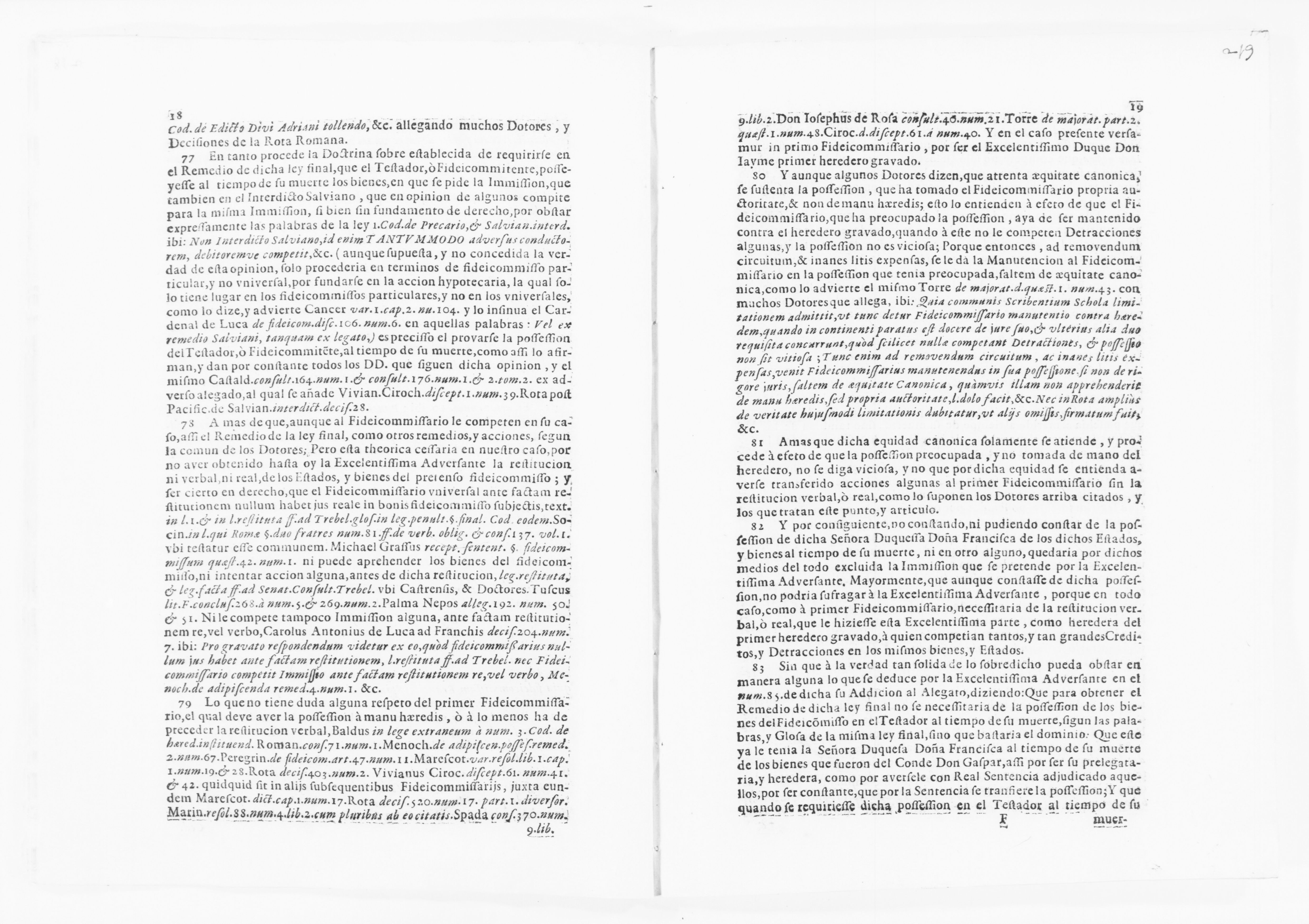 Scanned image of the current content page