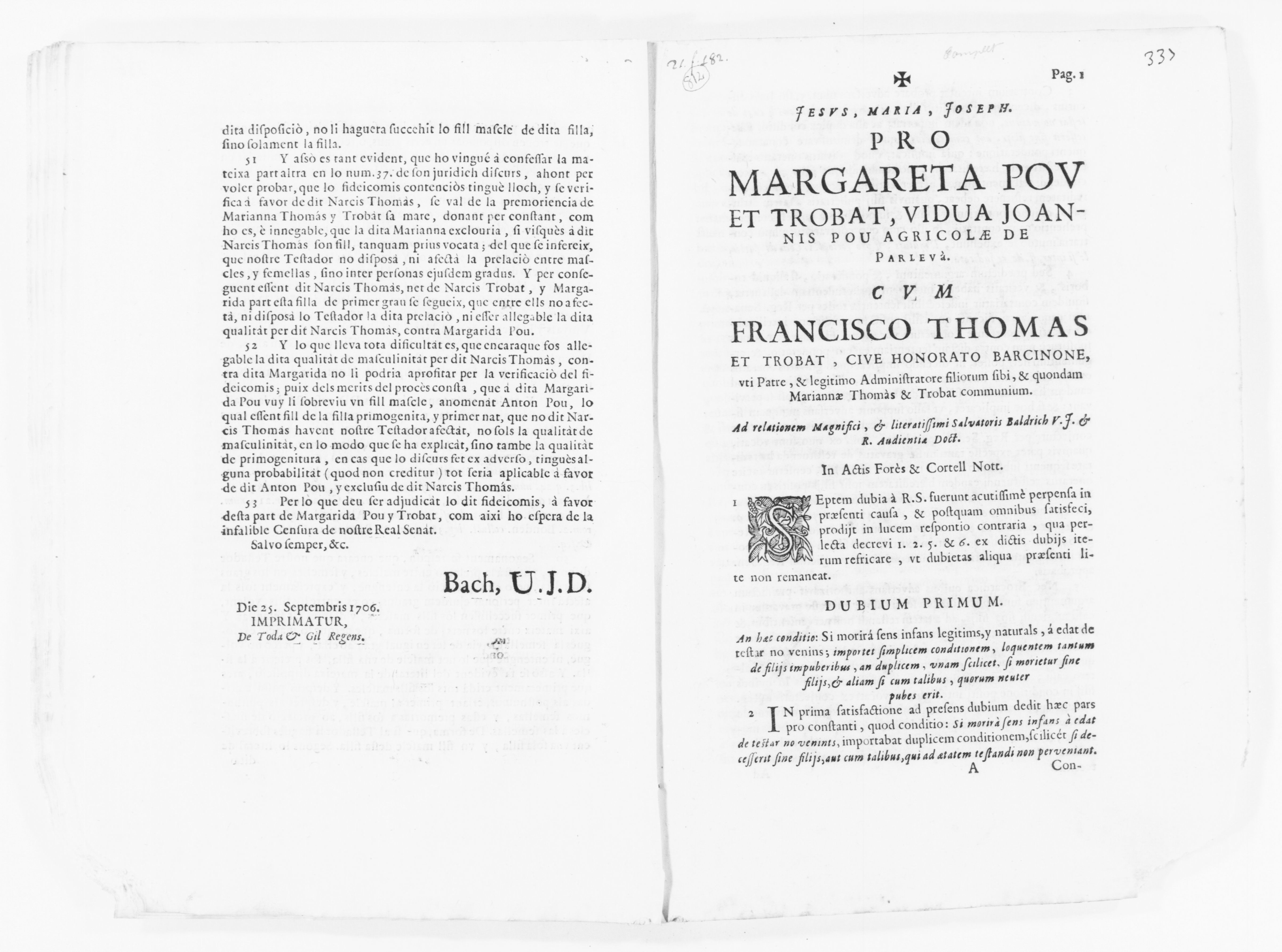 Scanned image of the current content page