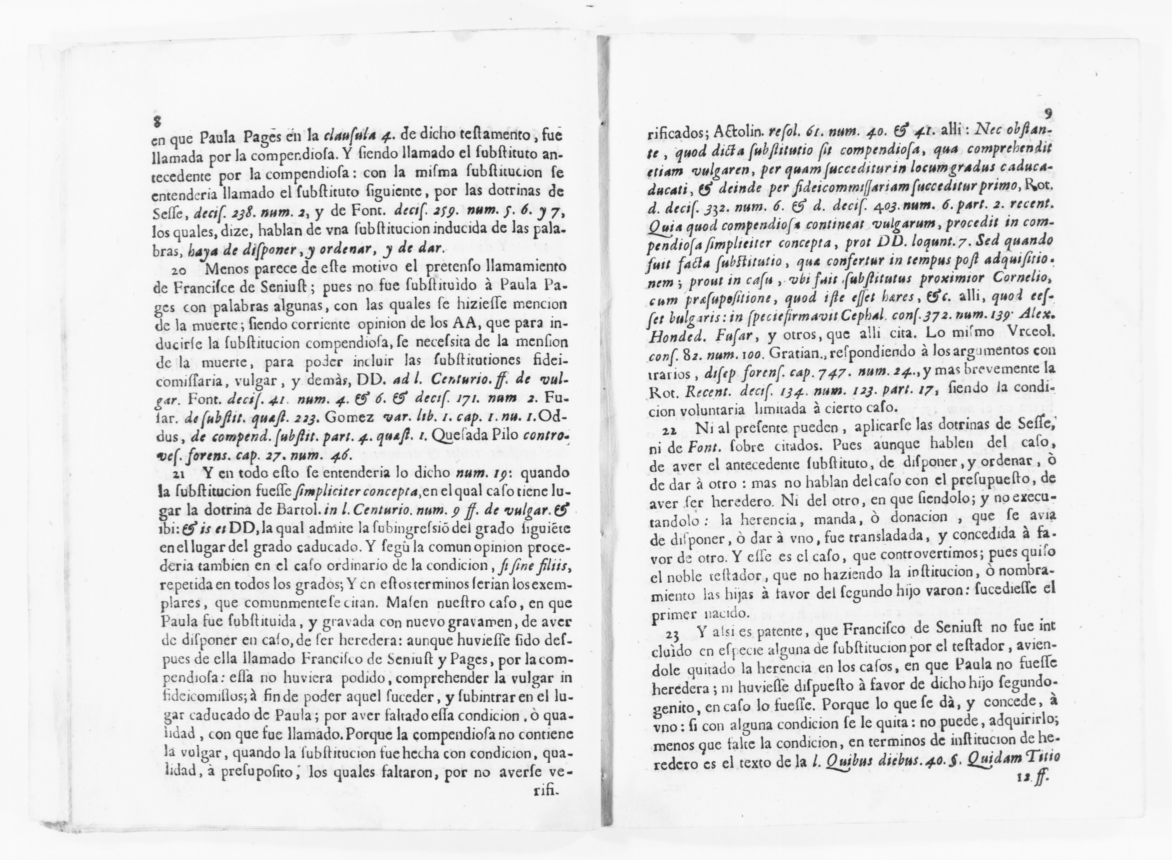 Scanned image of the current content page