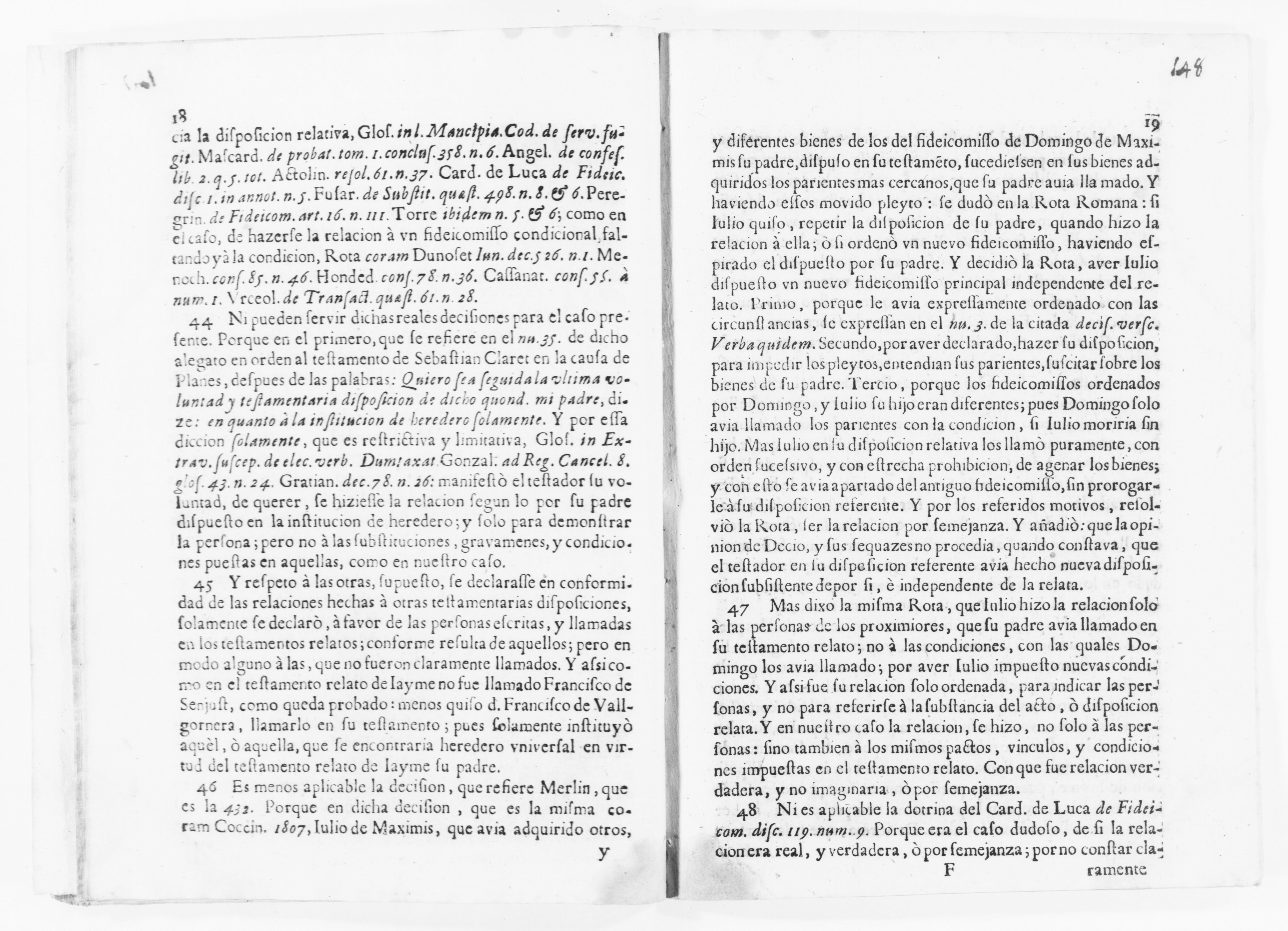 Scanned image of the current content page