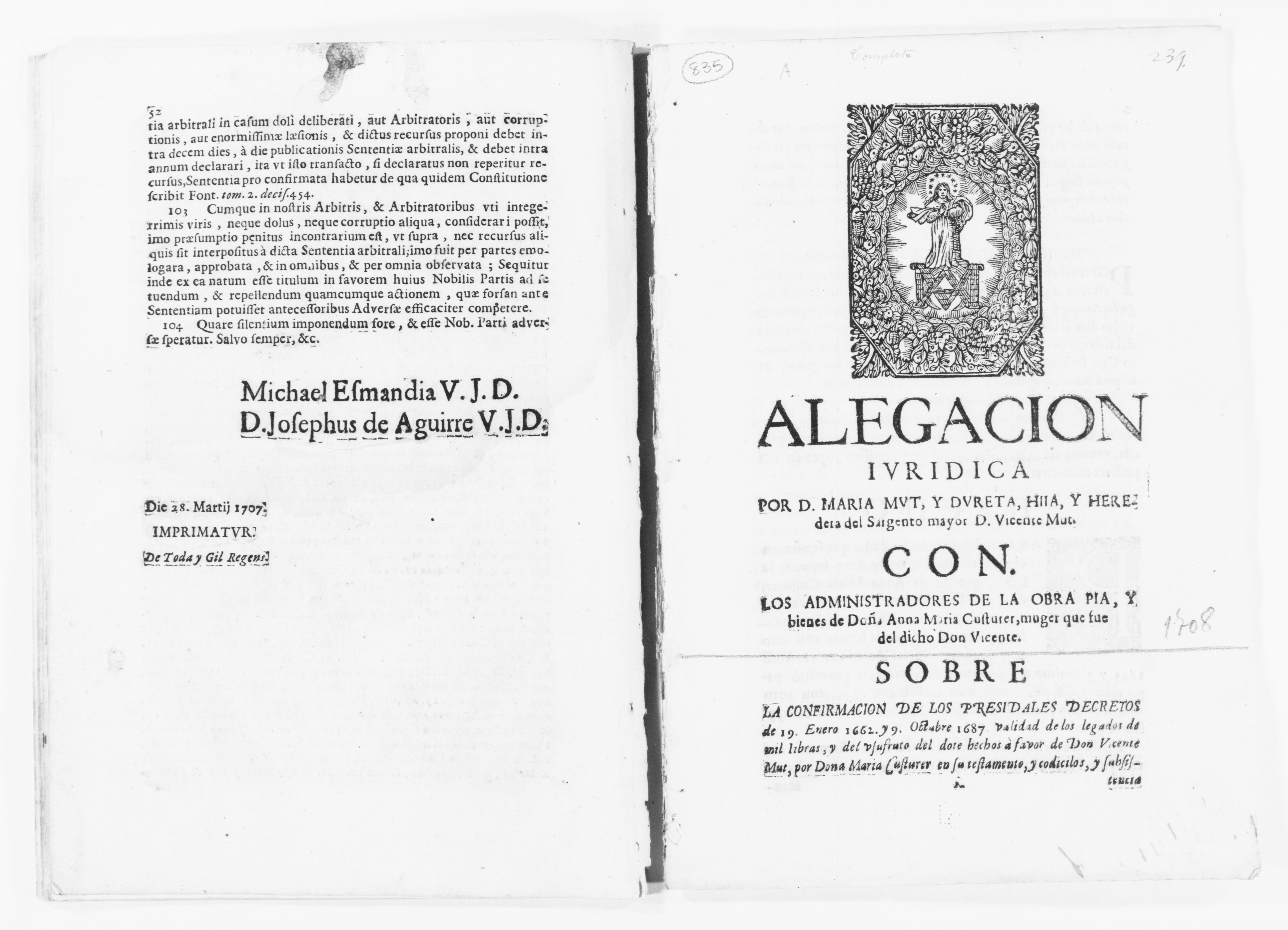 Scanned image of the current content page