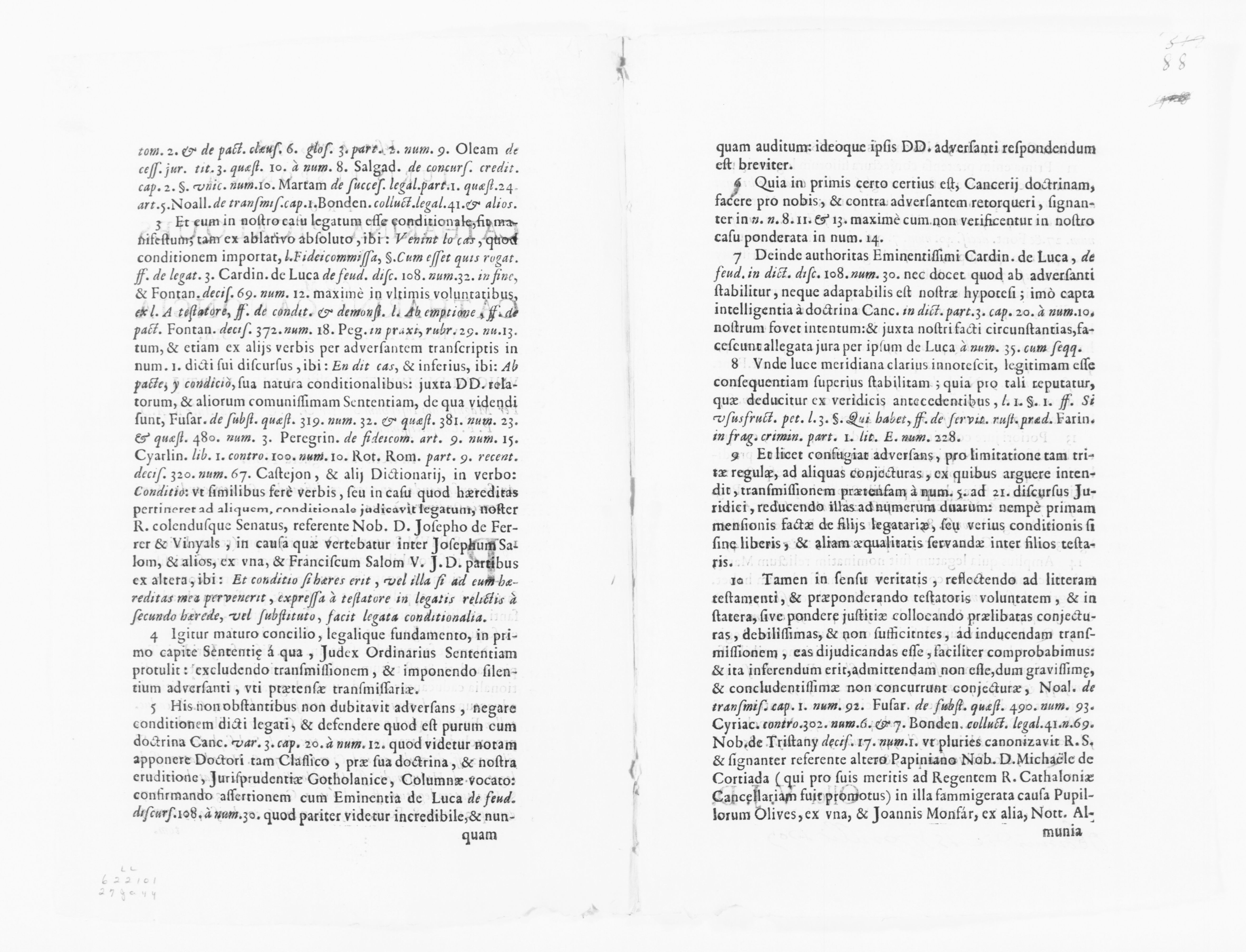 Scanned image of the current content page