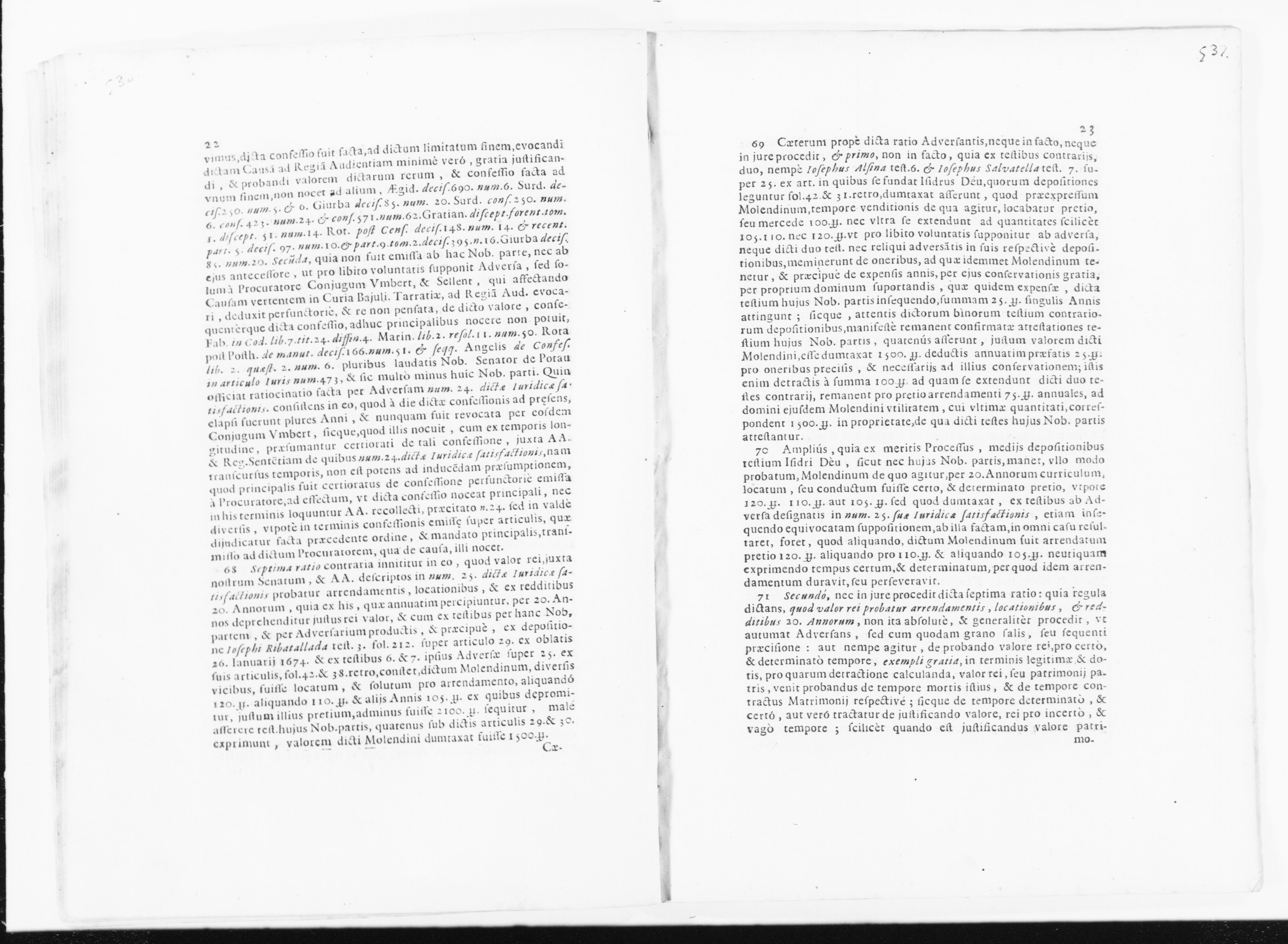 Scanned image of the current content page