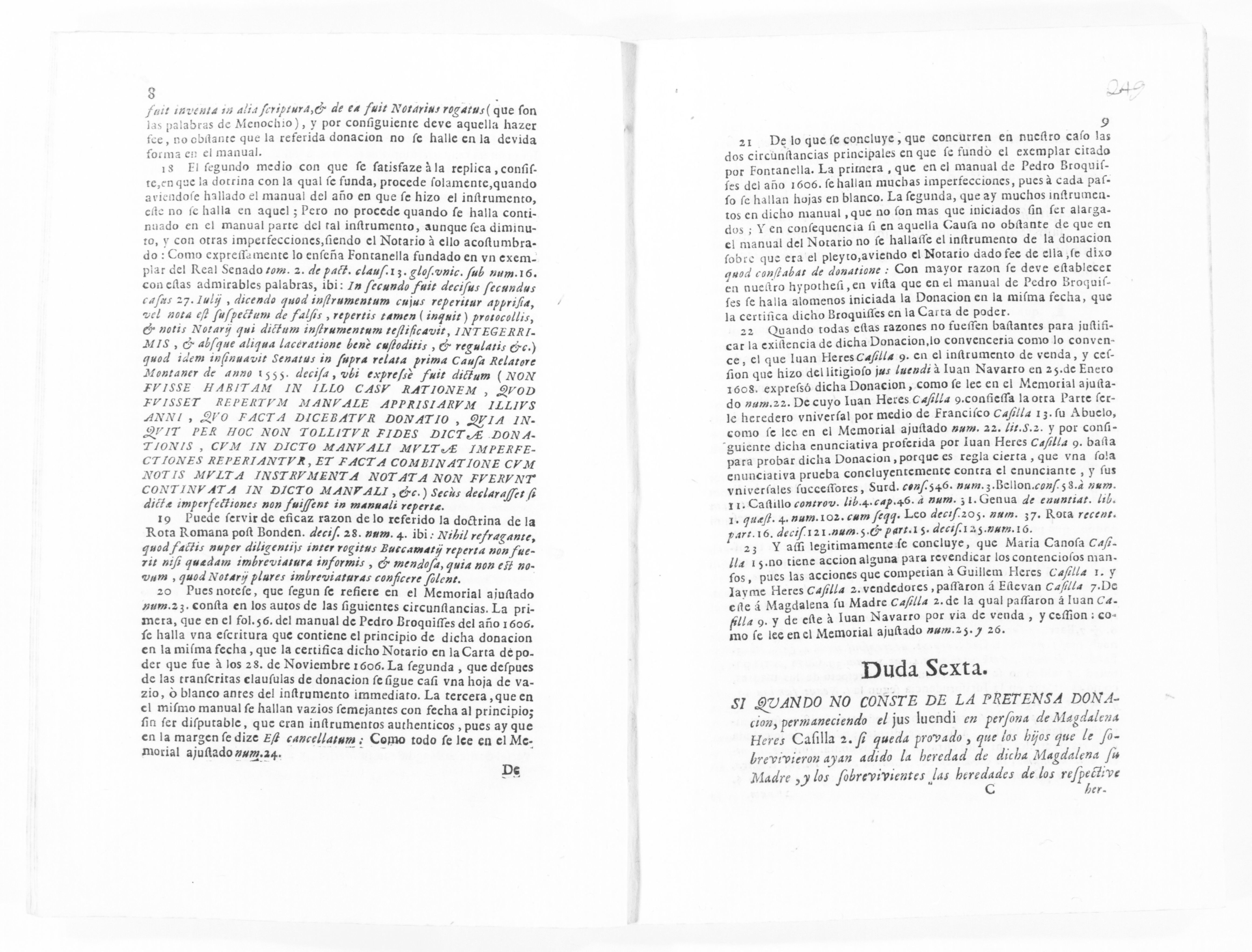 Scanned image of the current content page