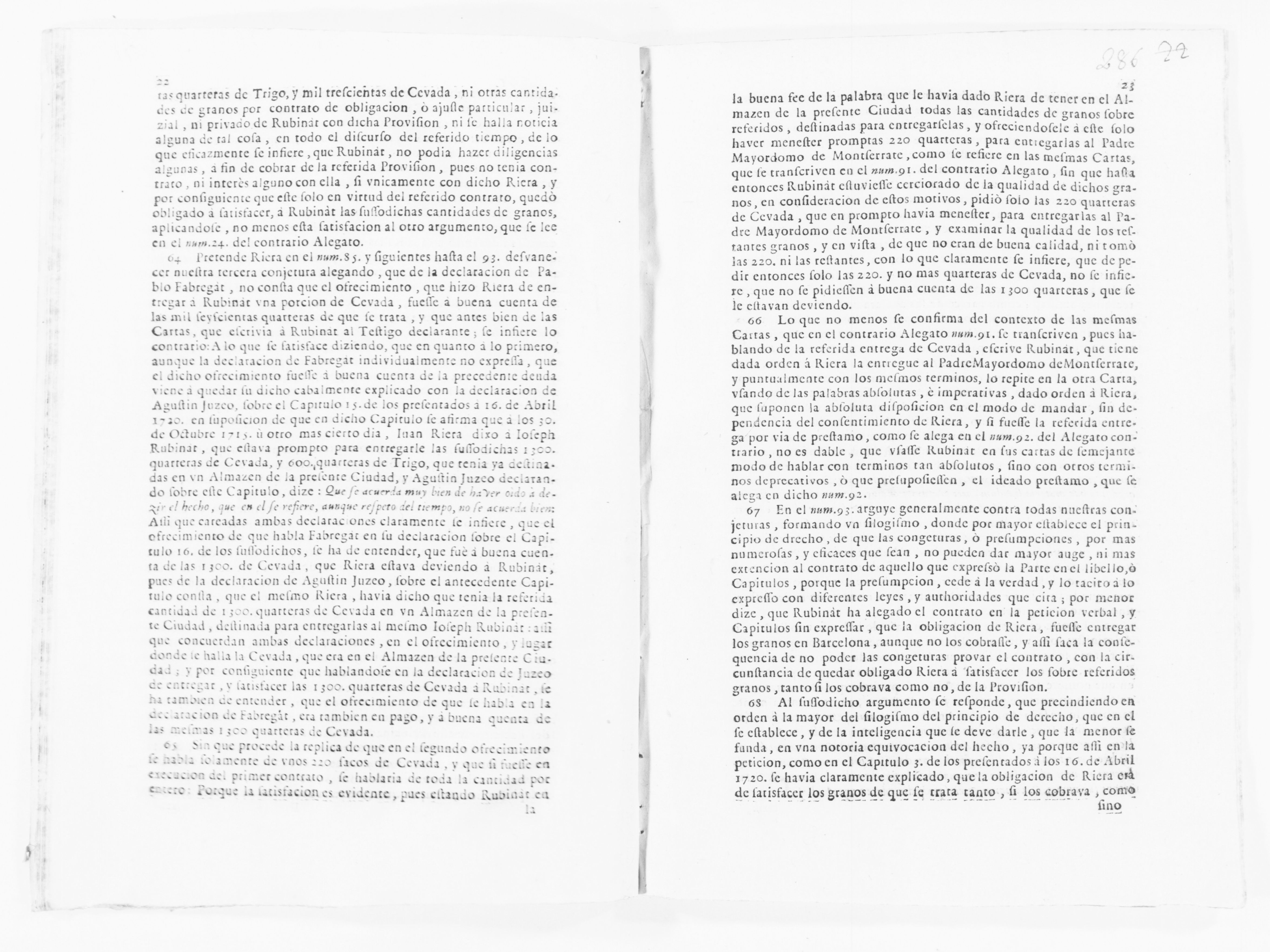 Scanned image of the current content page