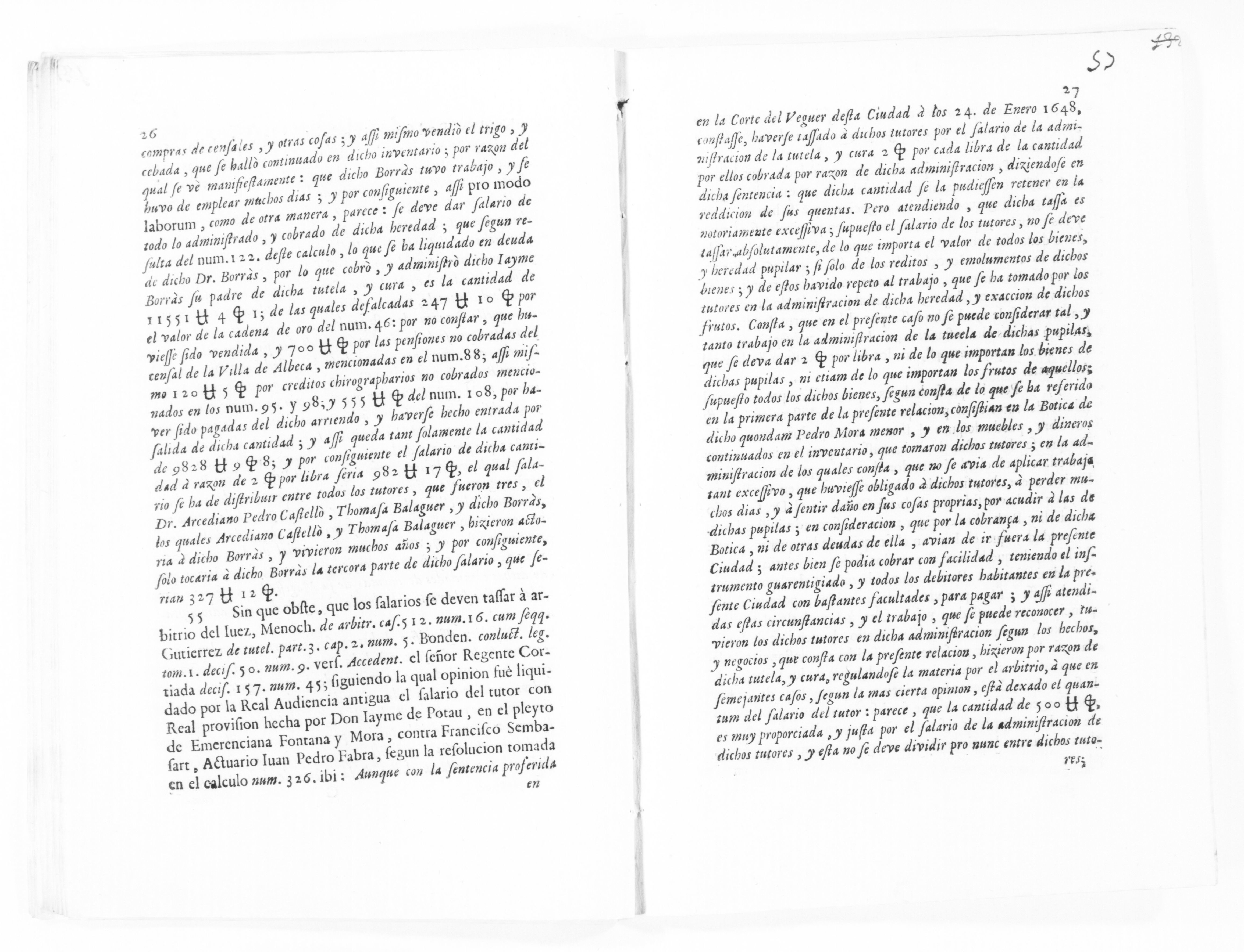 Scanned image of the current content page