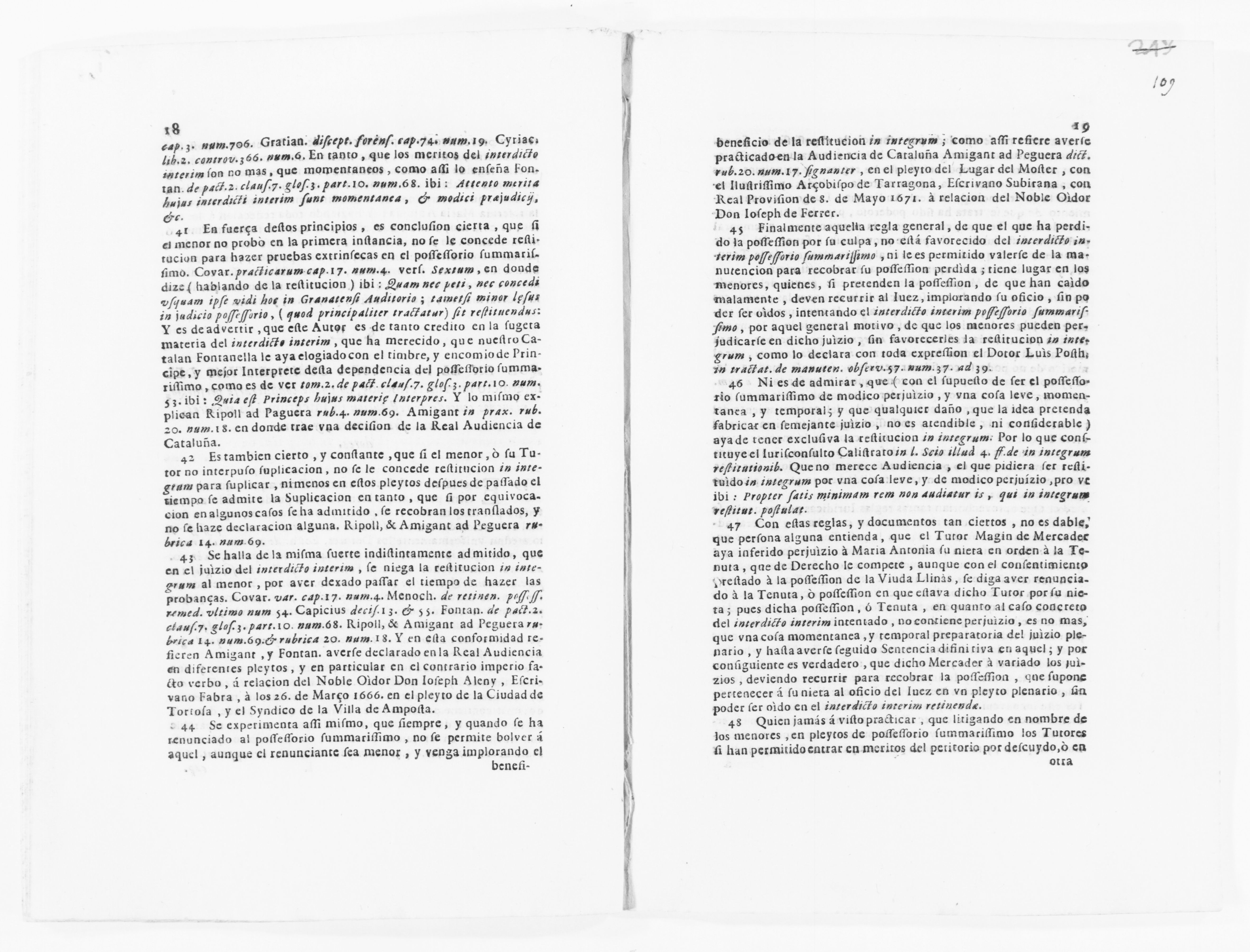 Scanned image of the current content page