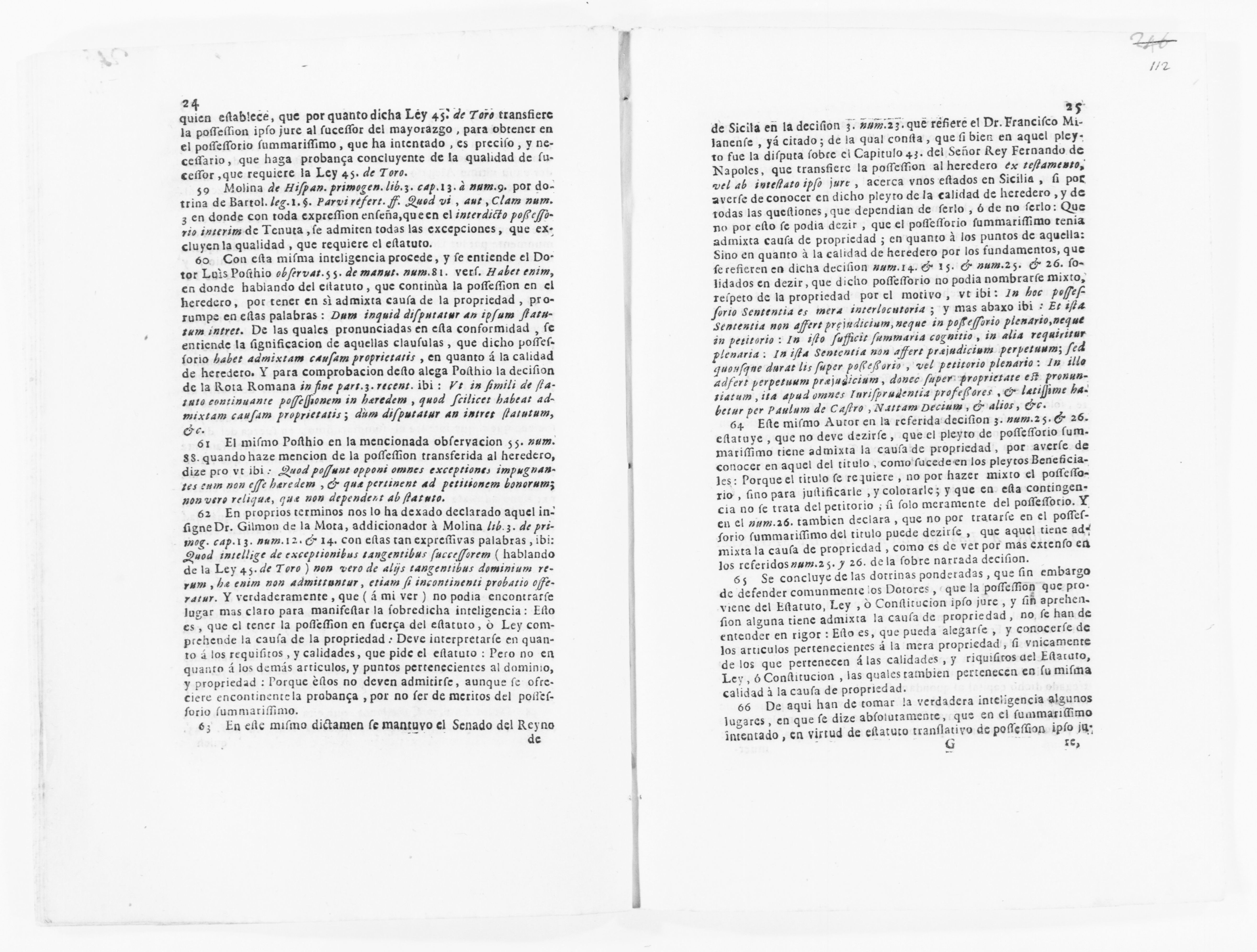 Scanned image of the current content page