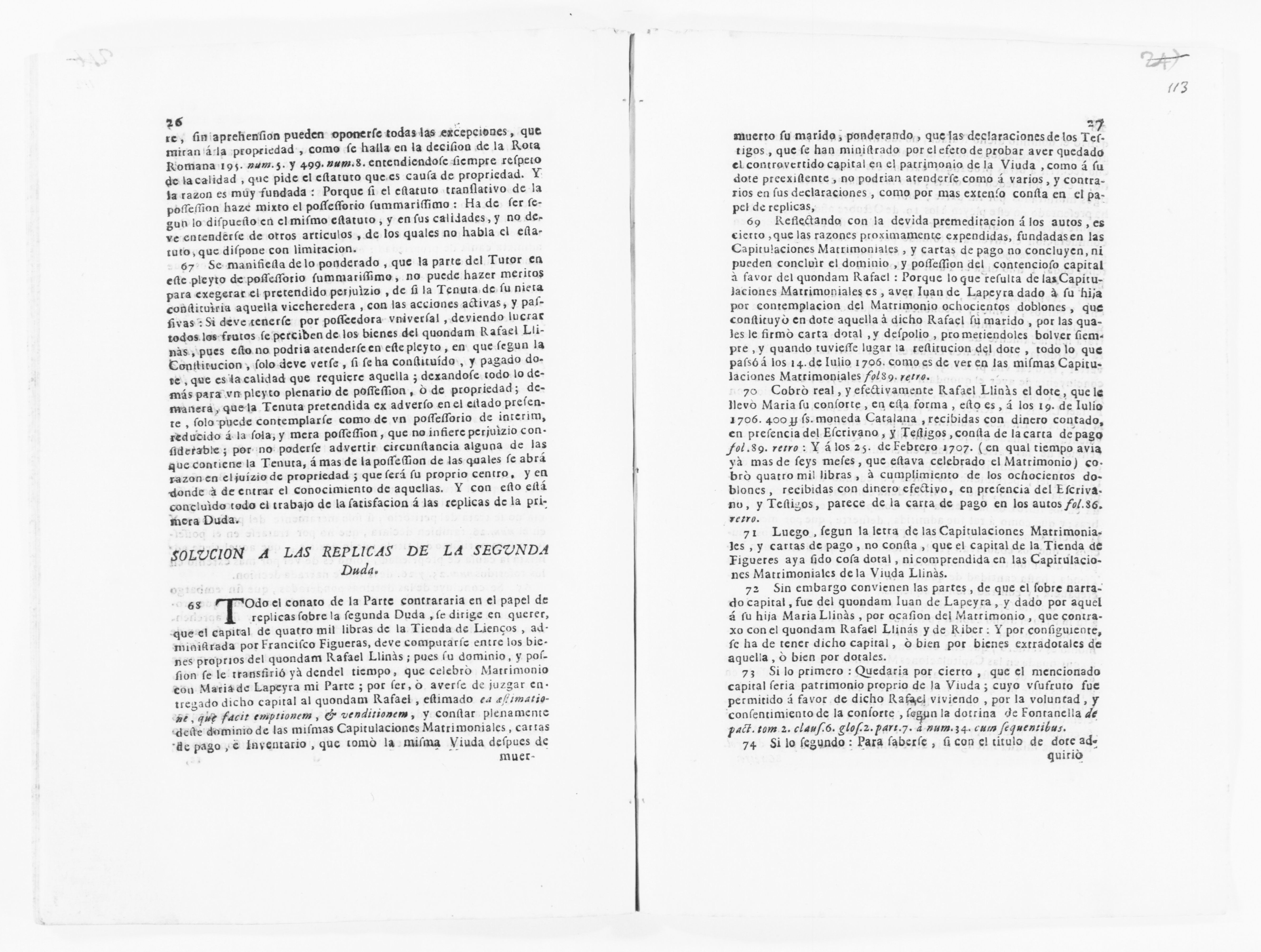 Scanned image of the current content page