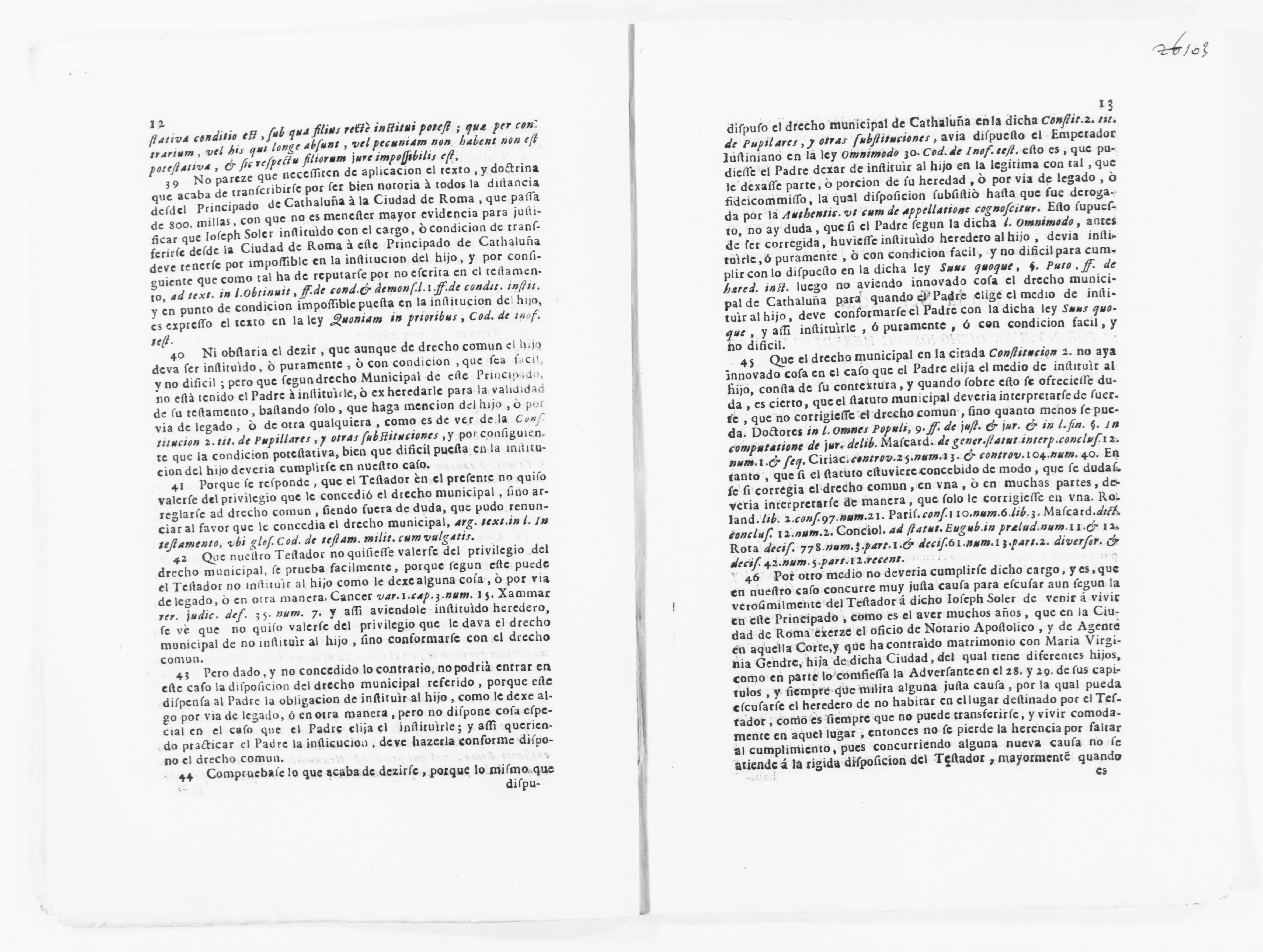 Scanned image of the current content page