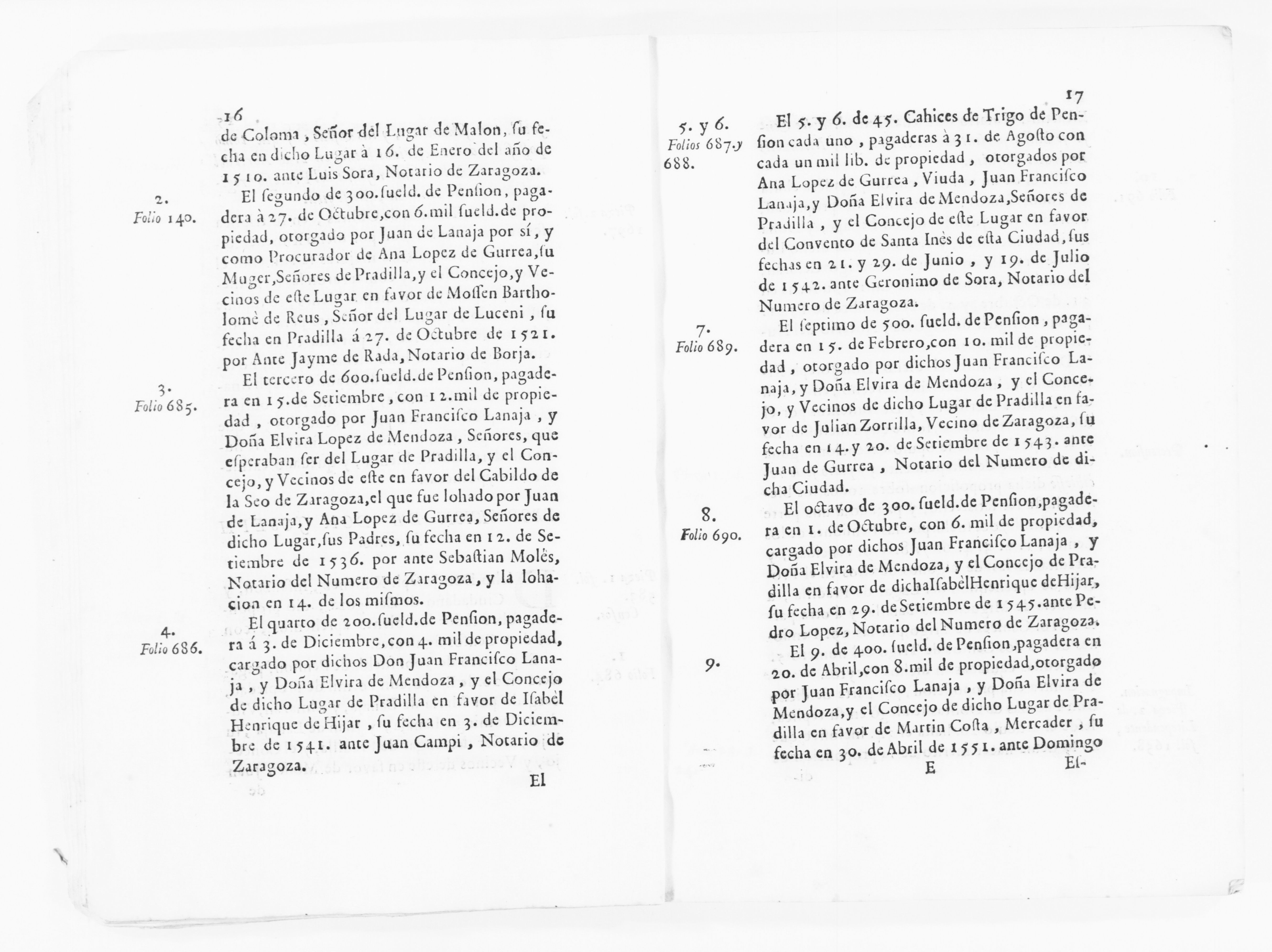 Scanned image of the current content page