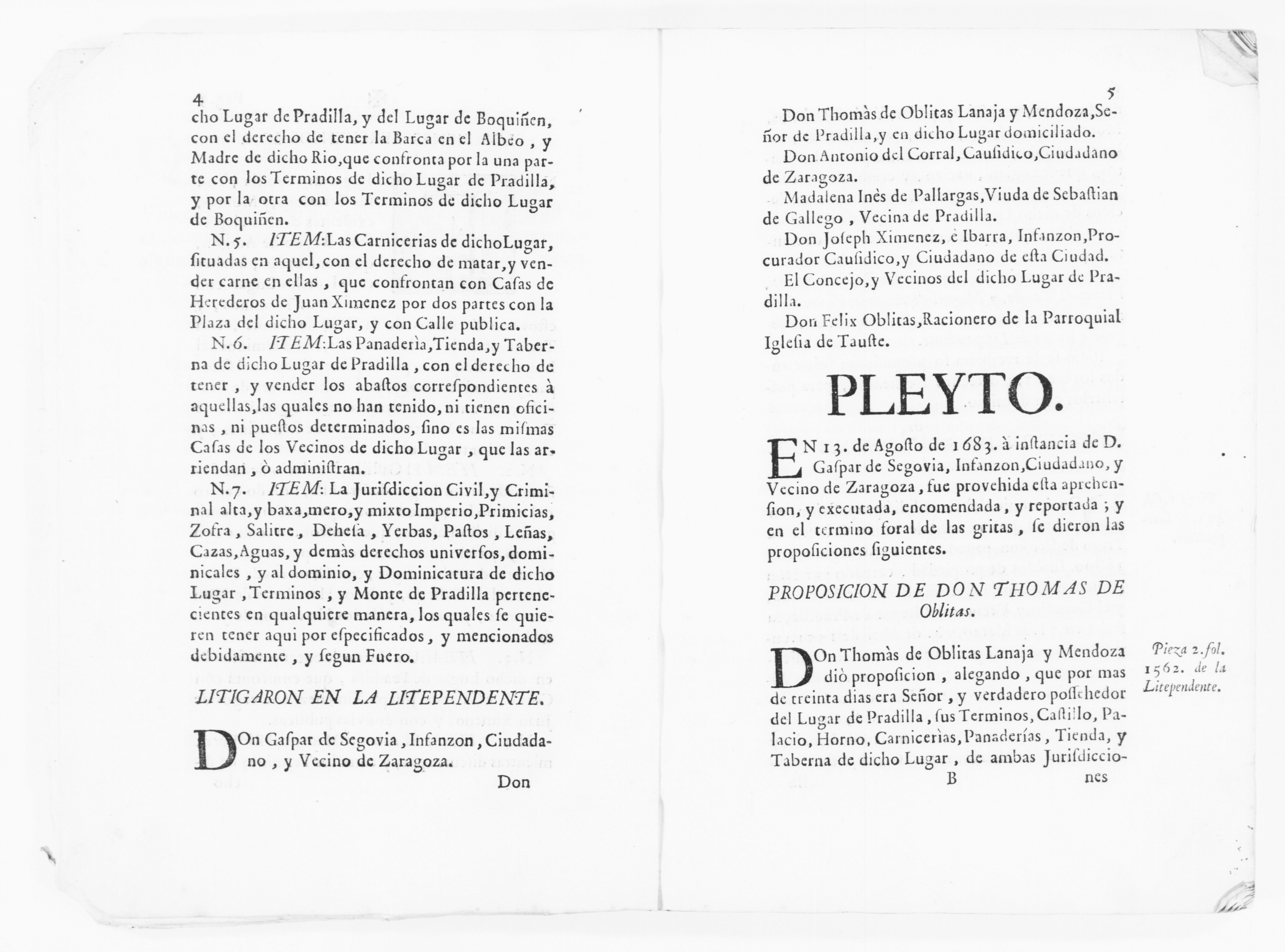 Scanned image of the current content page
