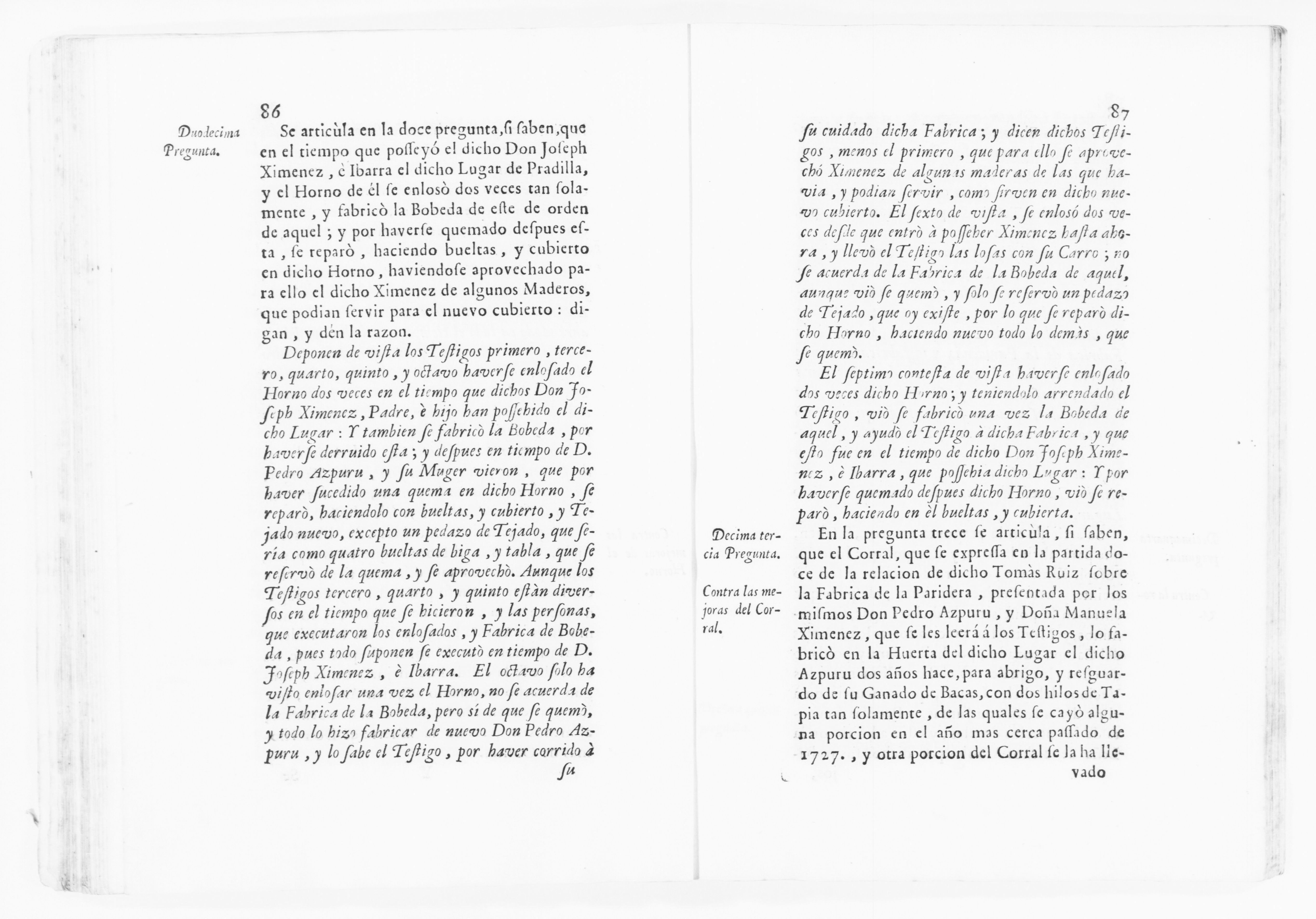 Scanned image of the current content page