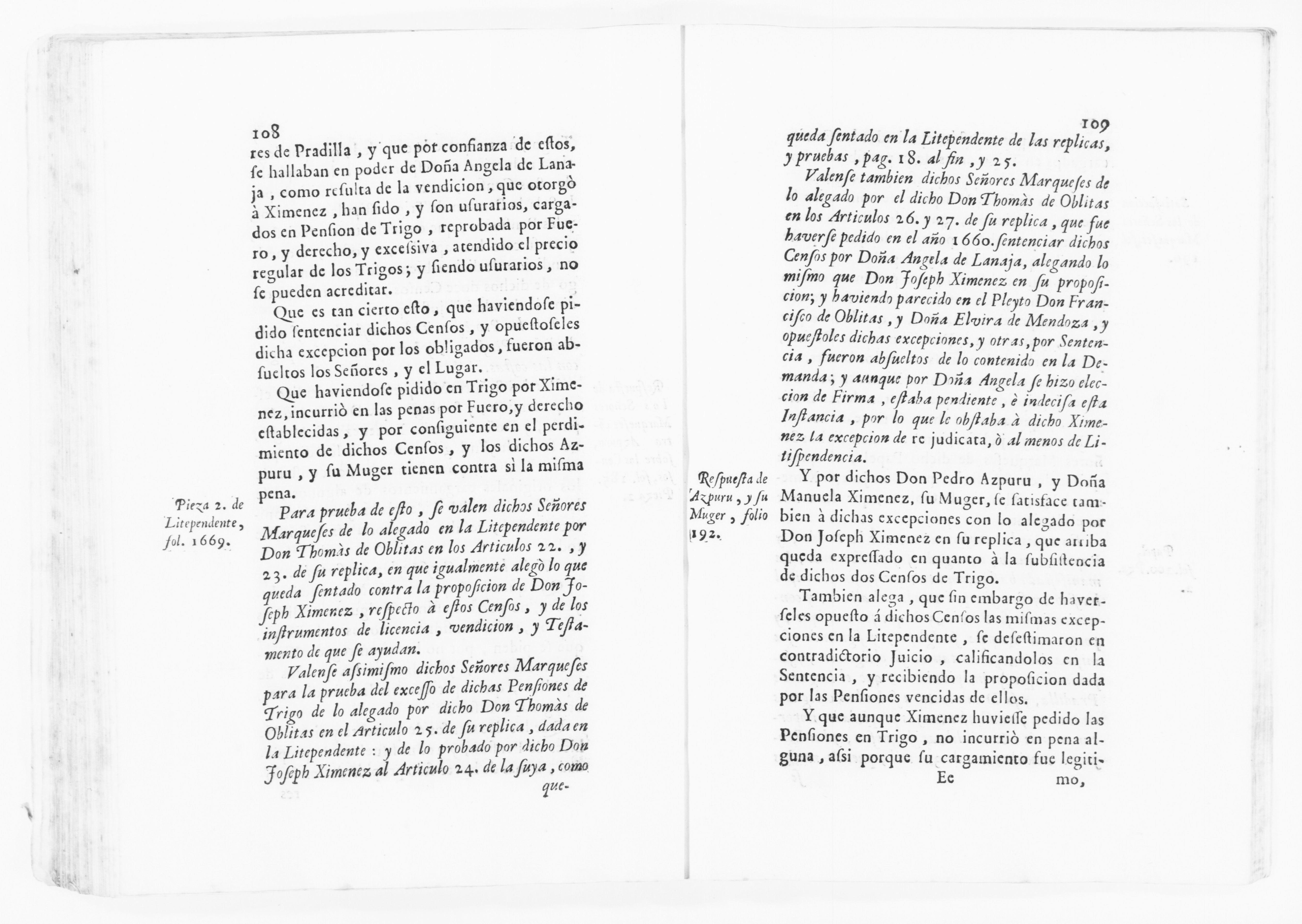 Scanned image of the current content page