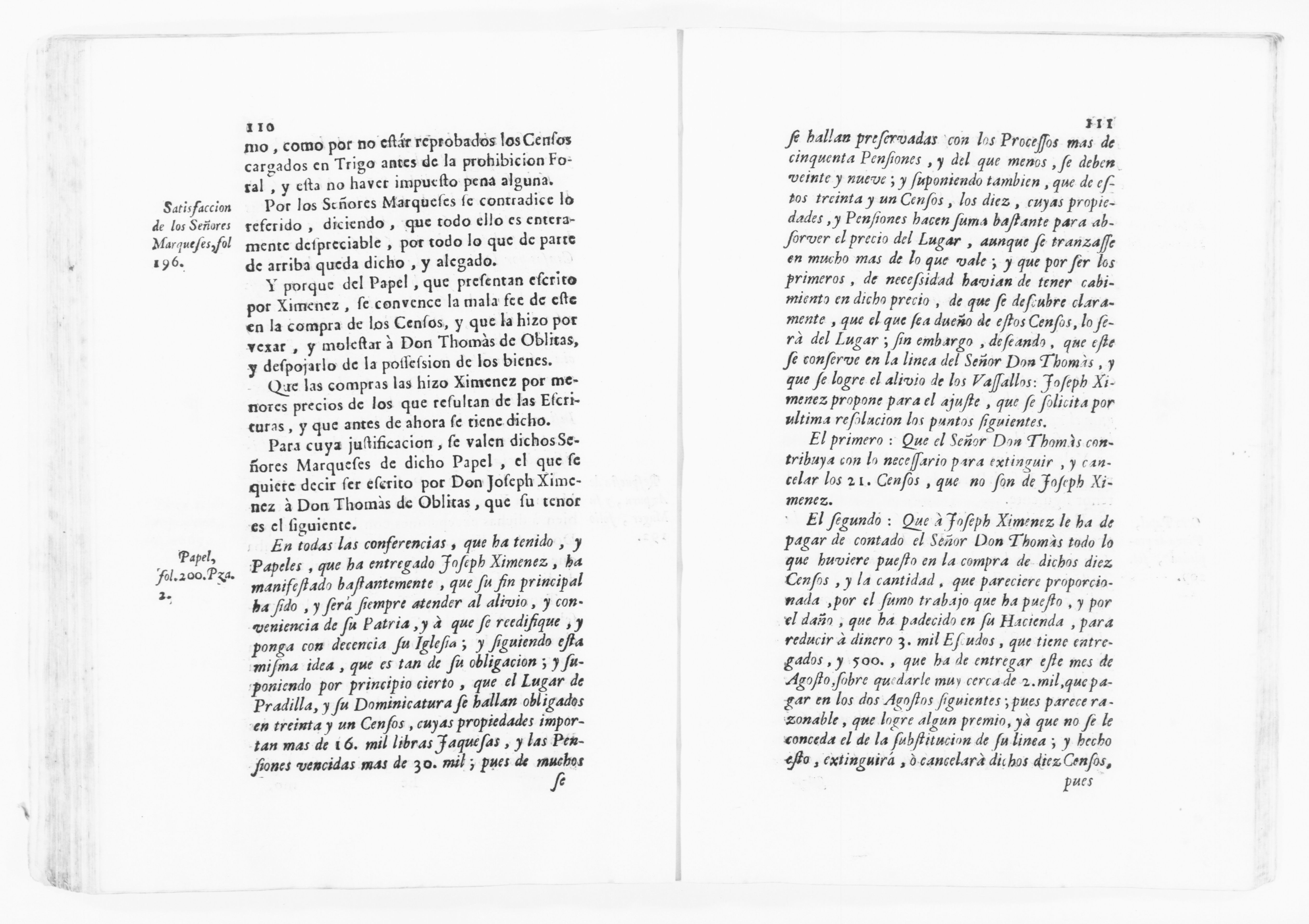 Scanned image of the current content page