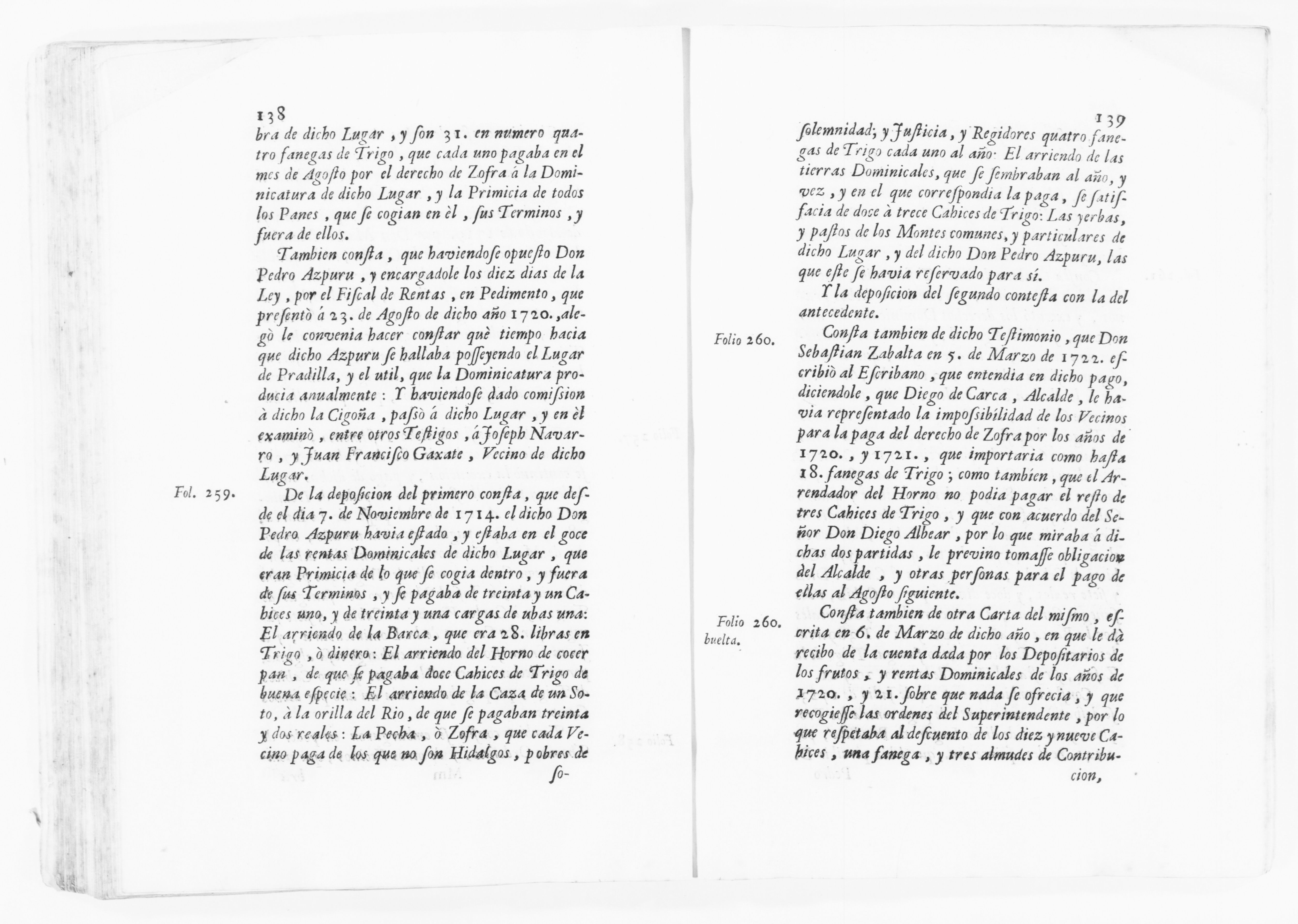 Scanned image of the current content page