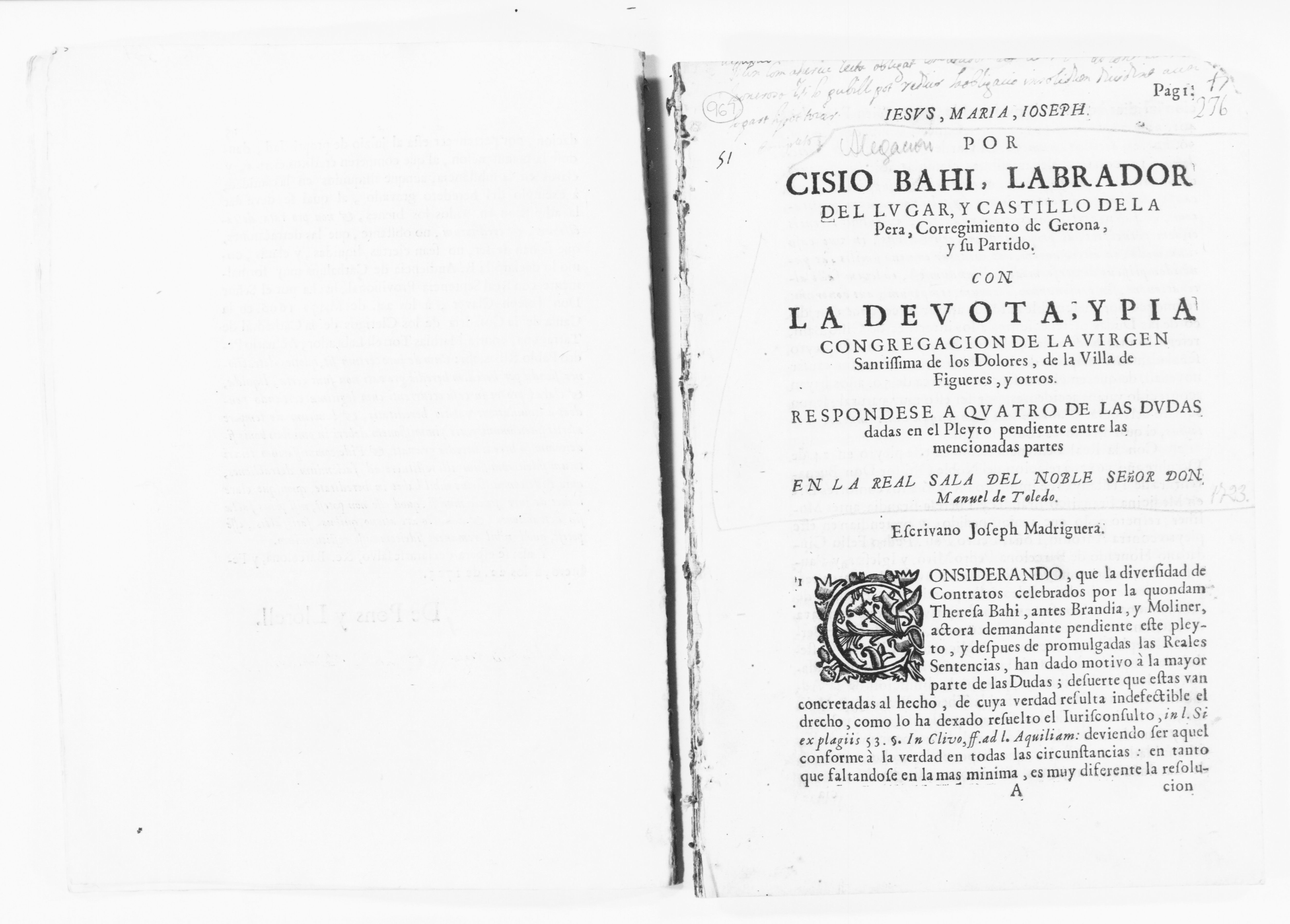 Scanned image of the current content page