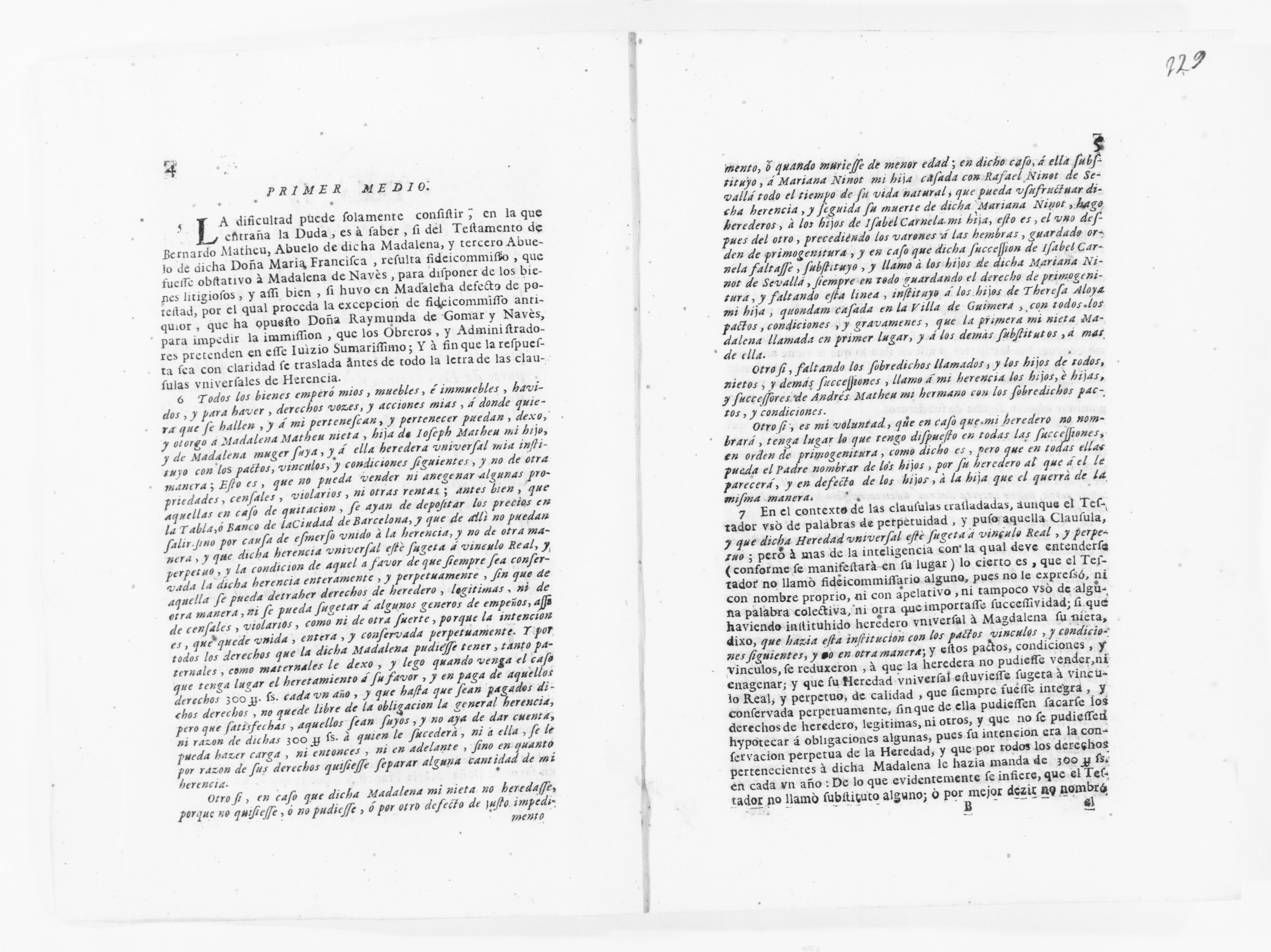 Scanned image of the current content page