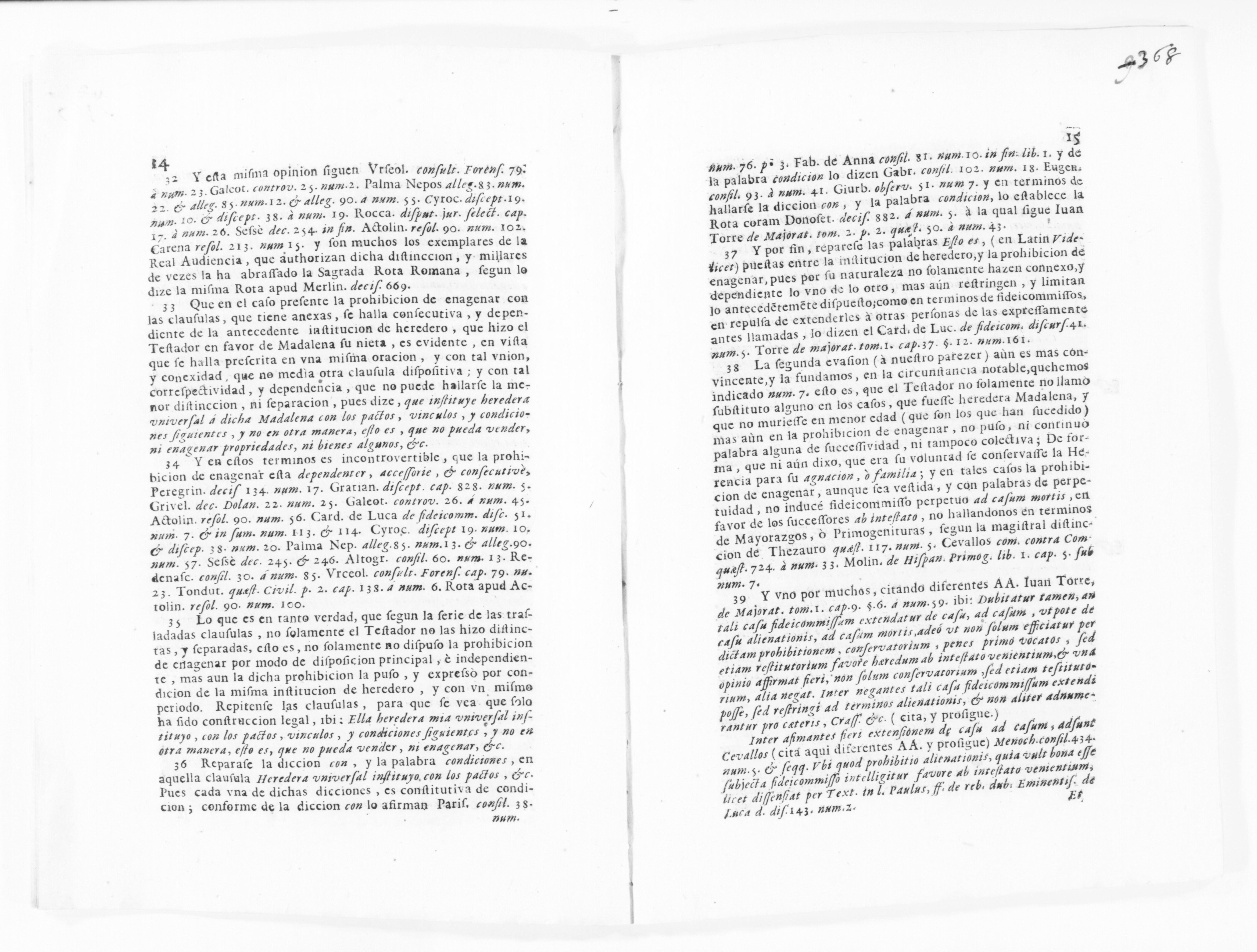 Scanned image of the current content page
