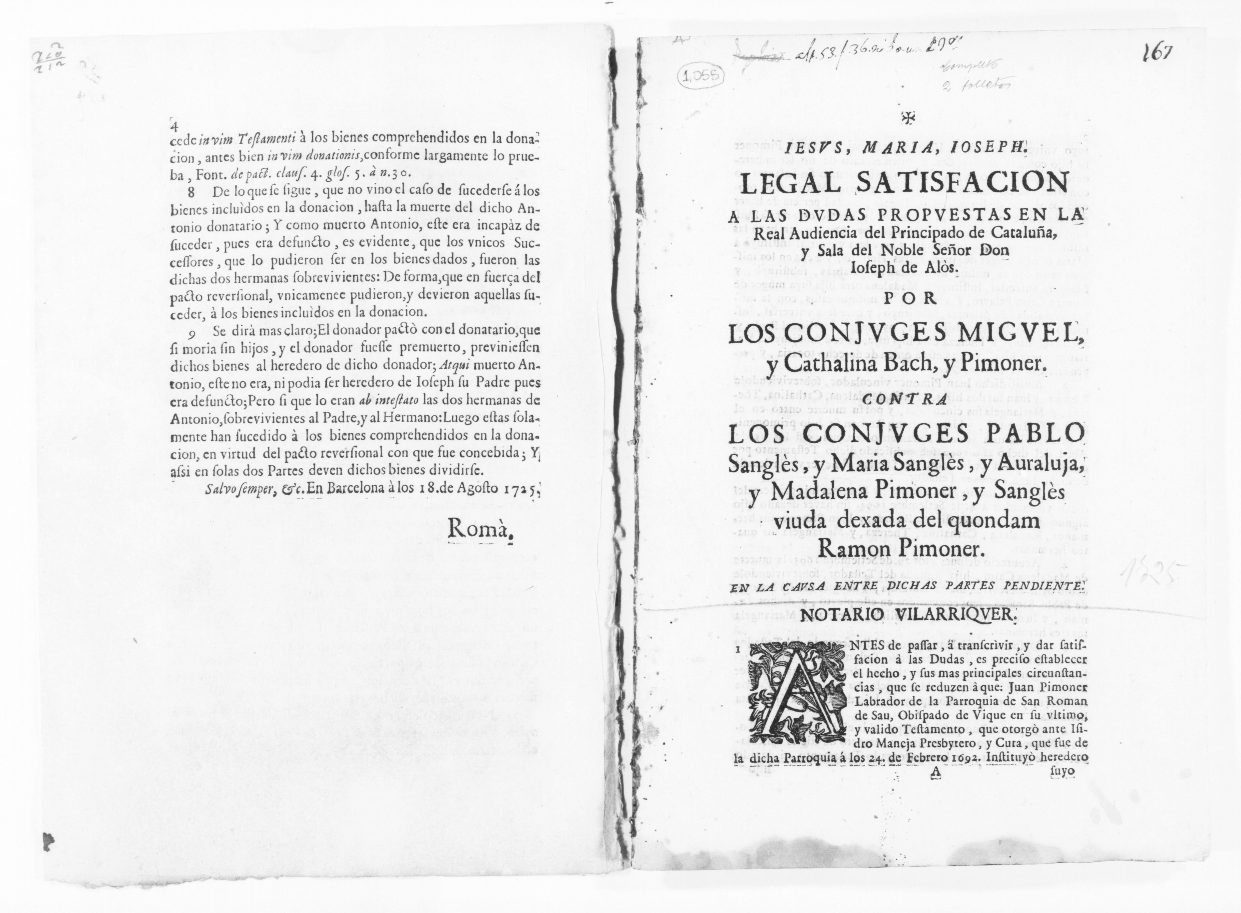 Scanned image of the current content page