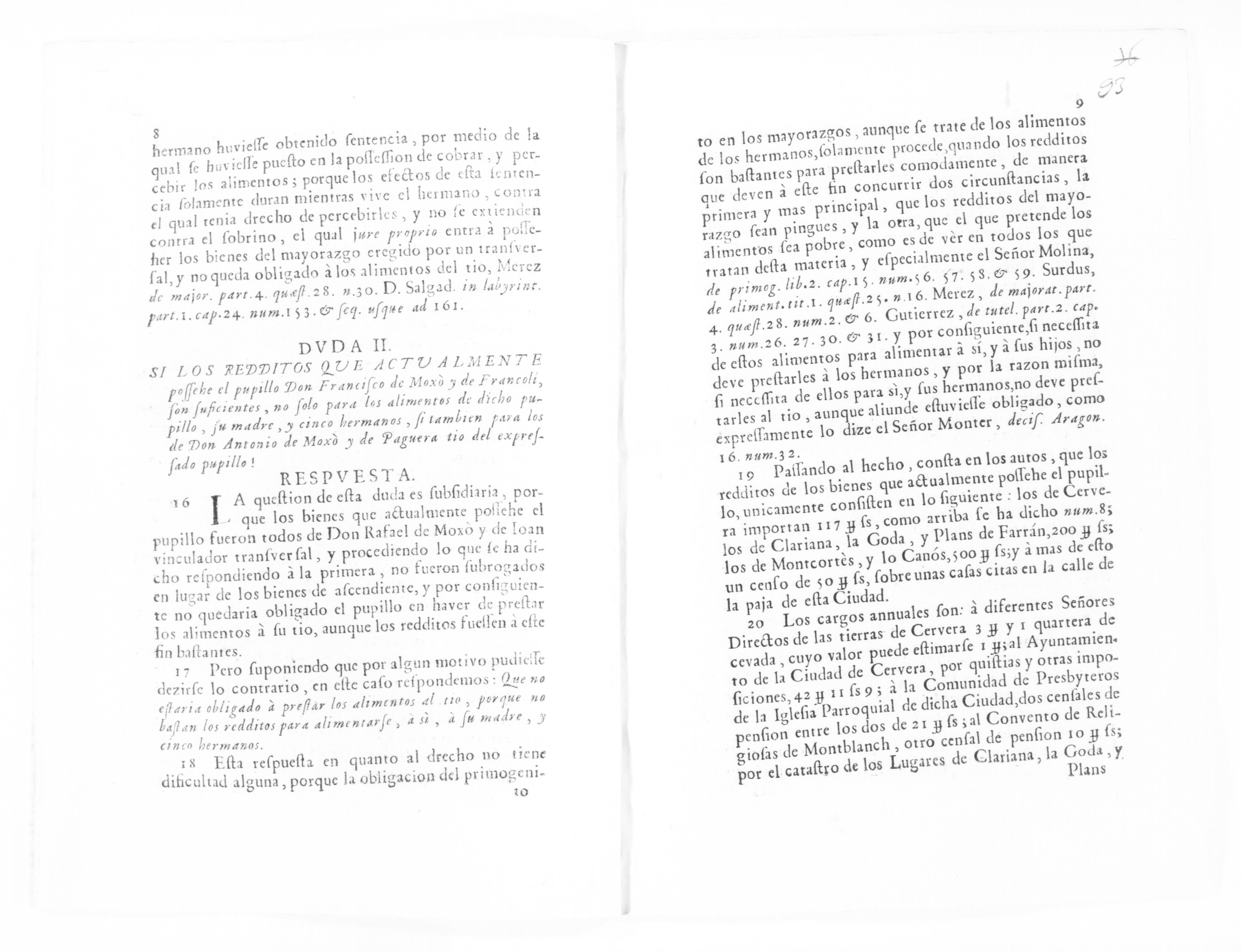 Scanned image of the current content page