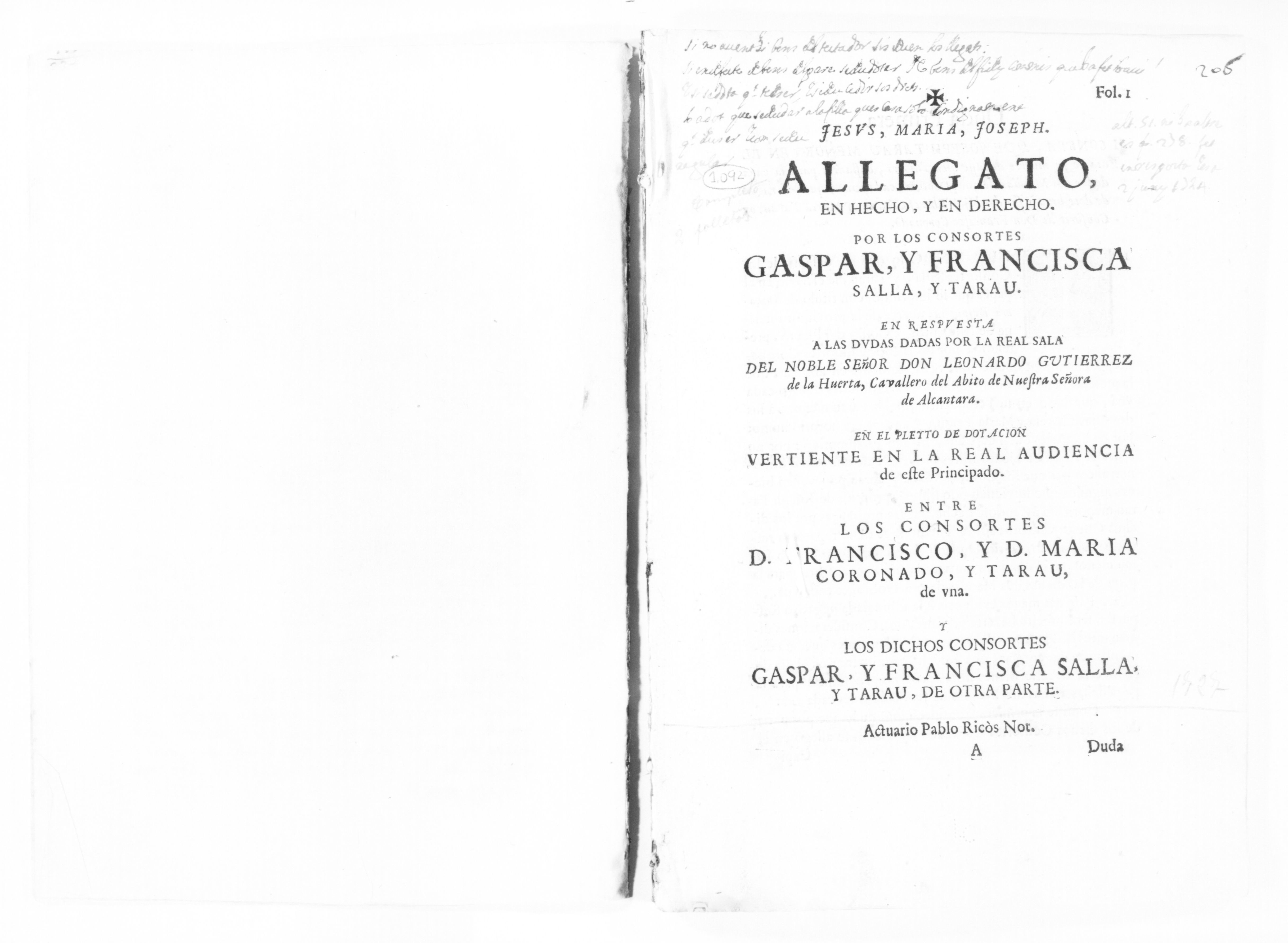 Scanned image of the current content page
