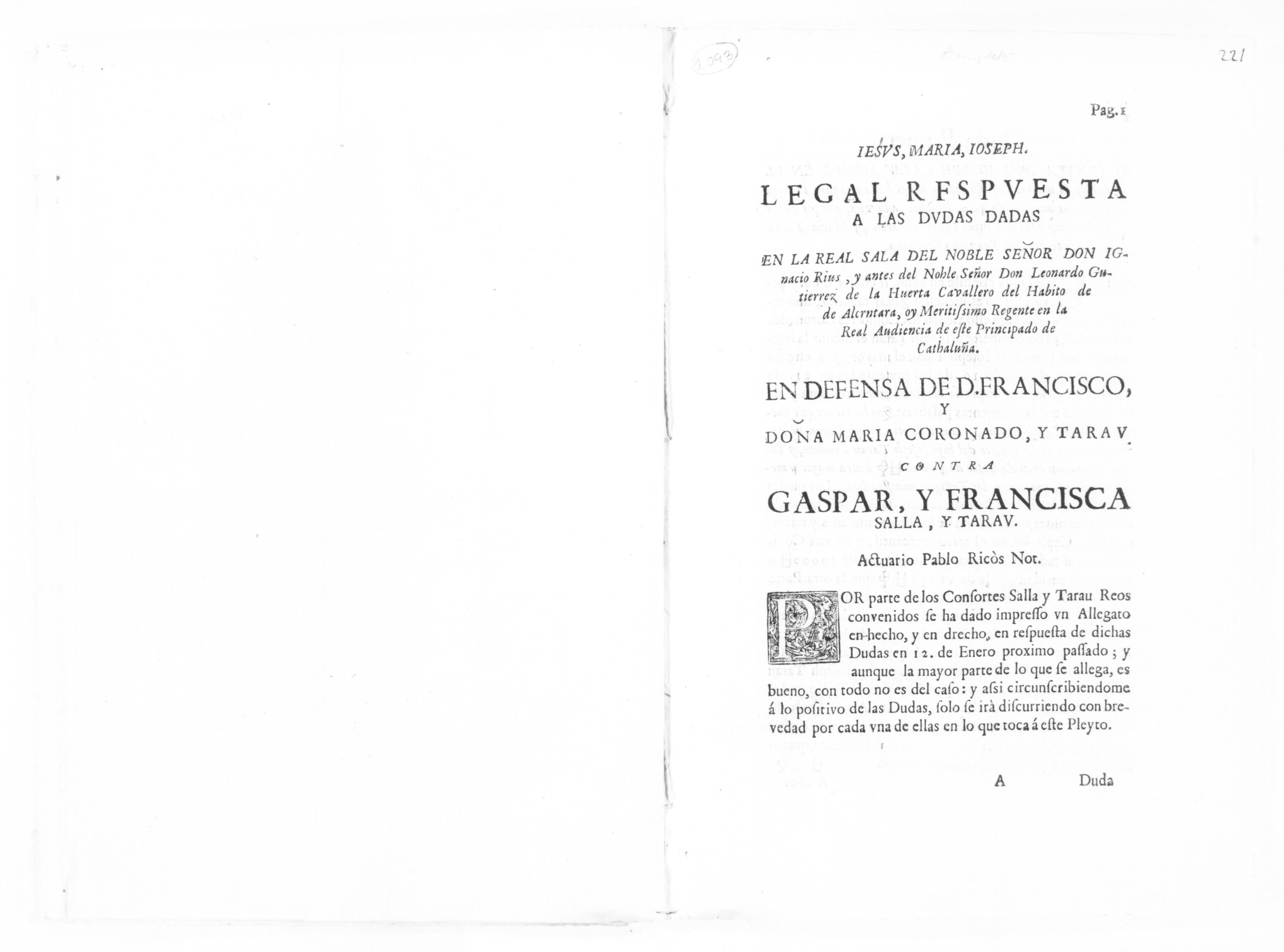 Scanned image of the current content page