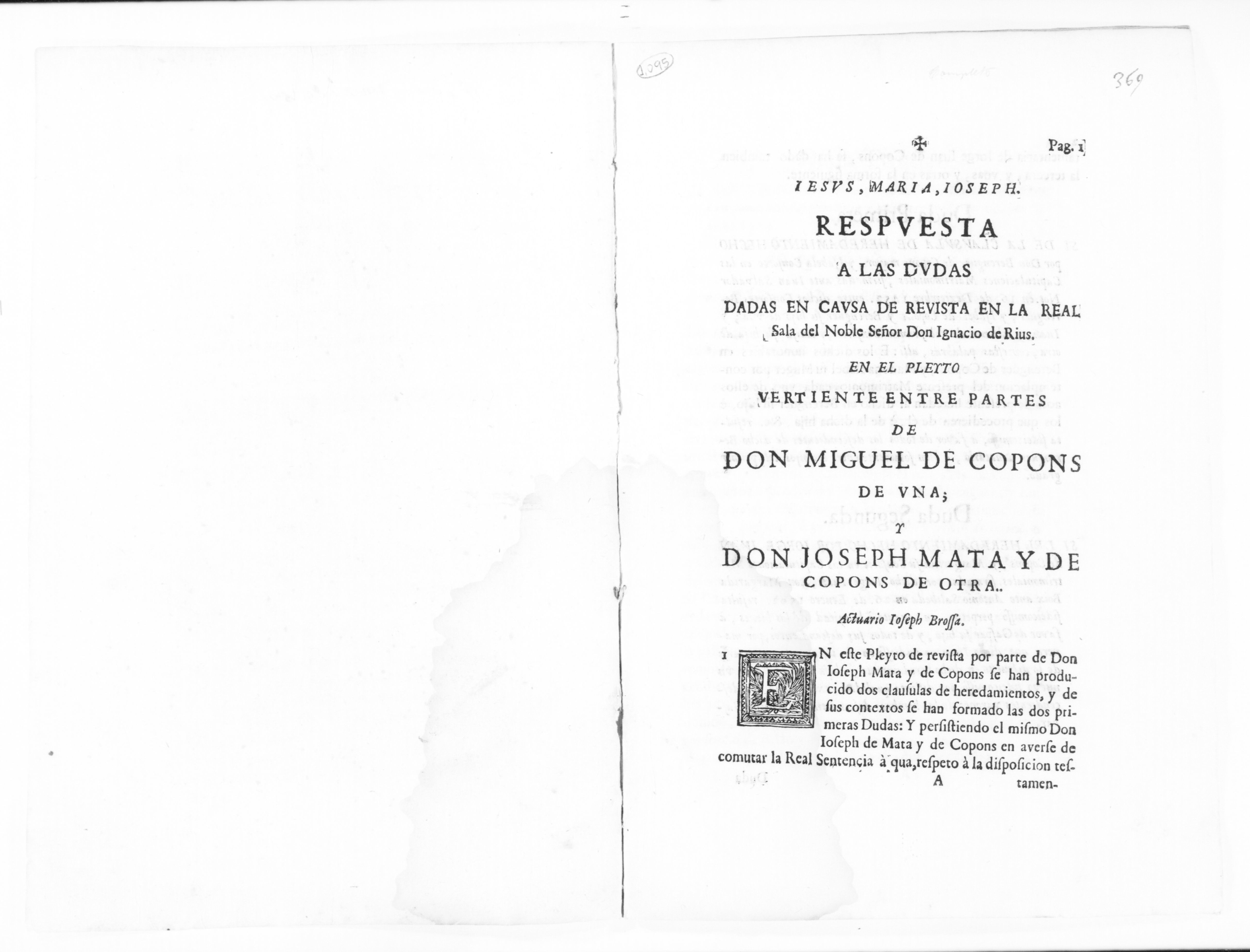 Scanned image of the current content page