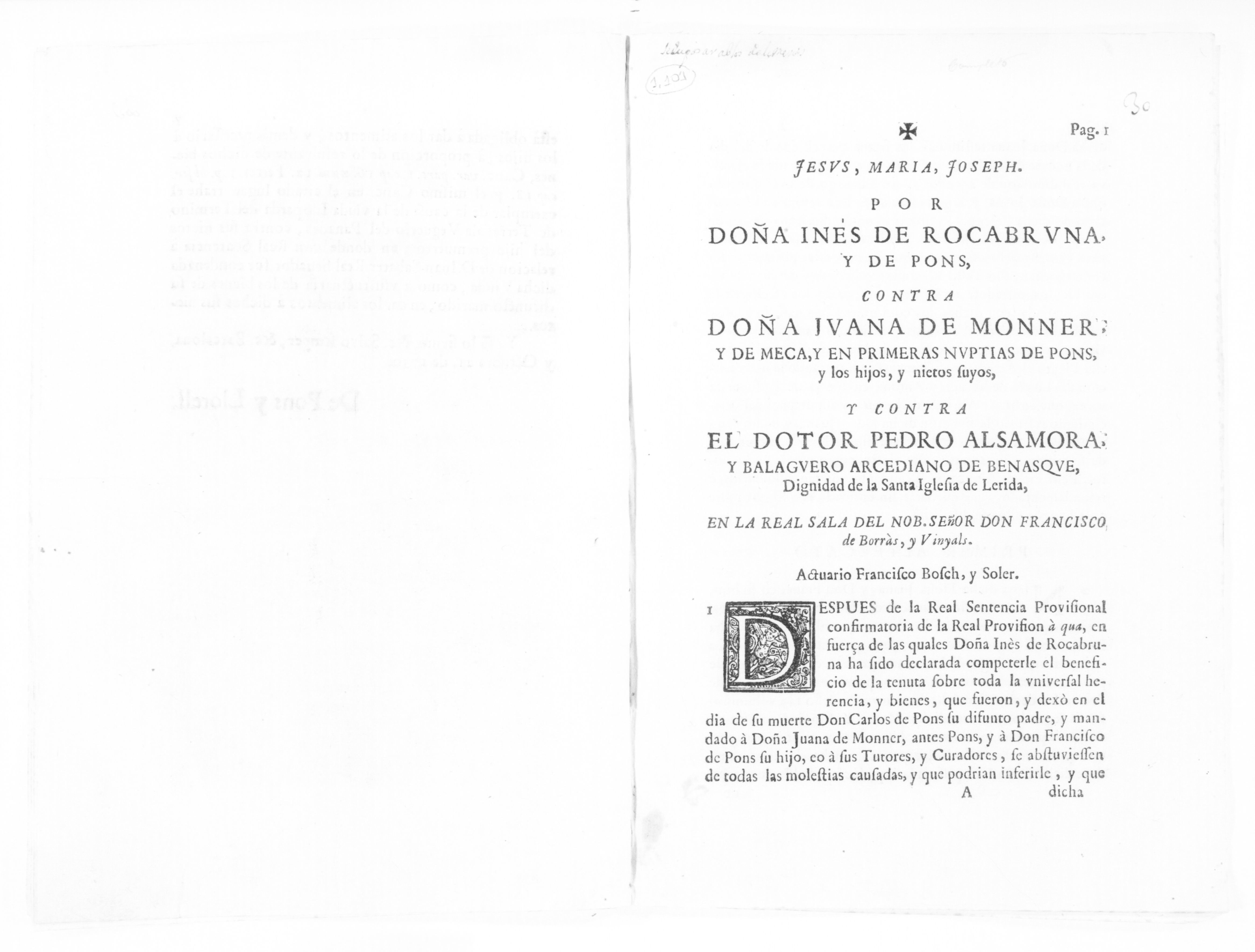 Scanned image of the current content page