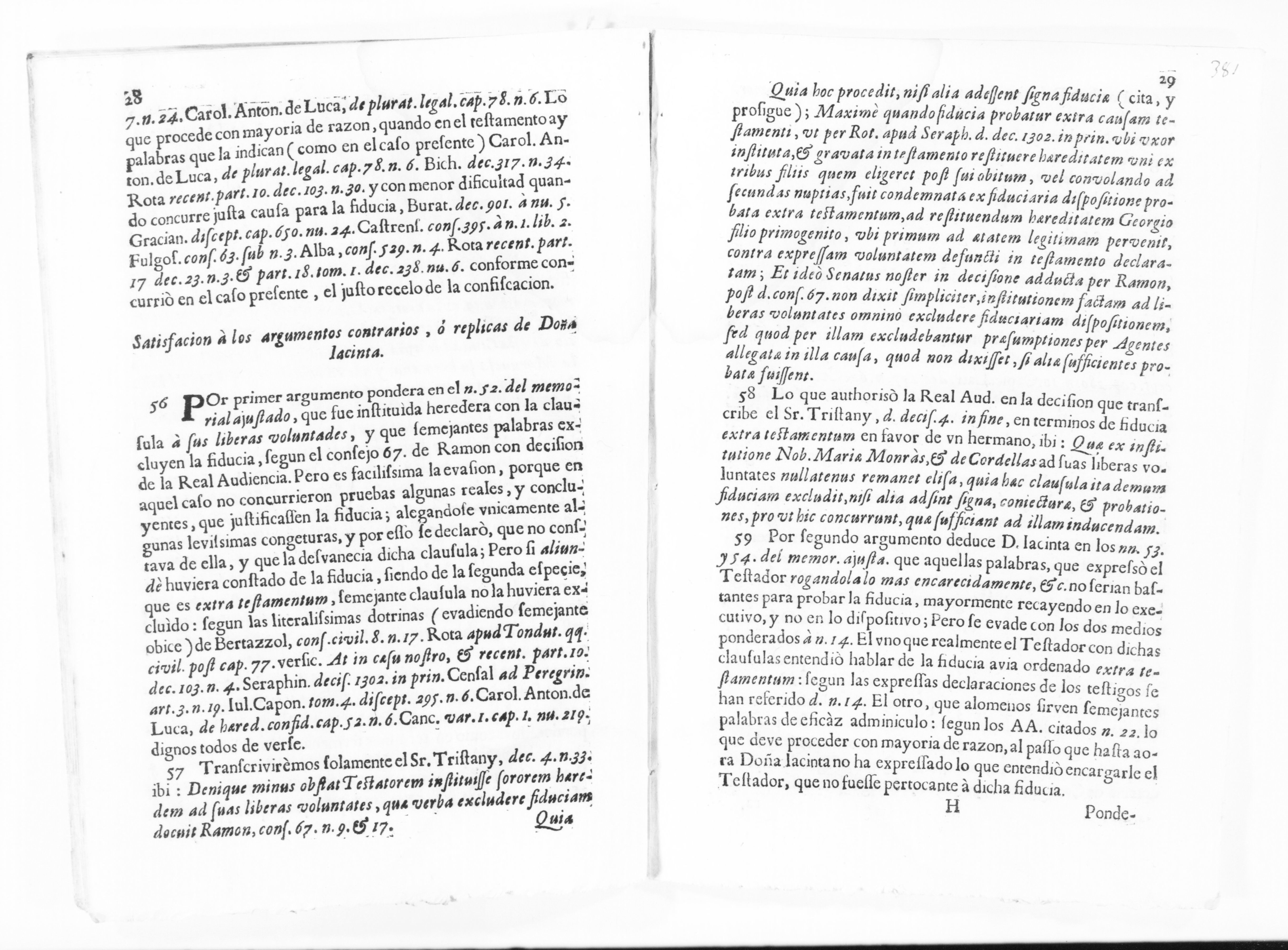 Scanned image of the current content page