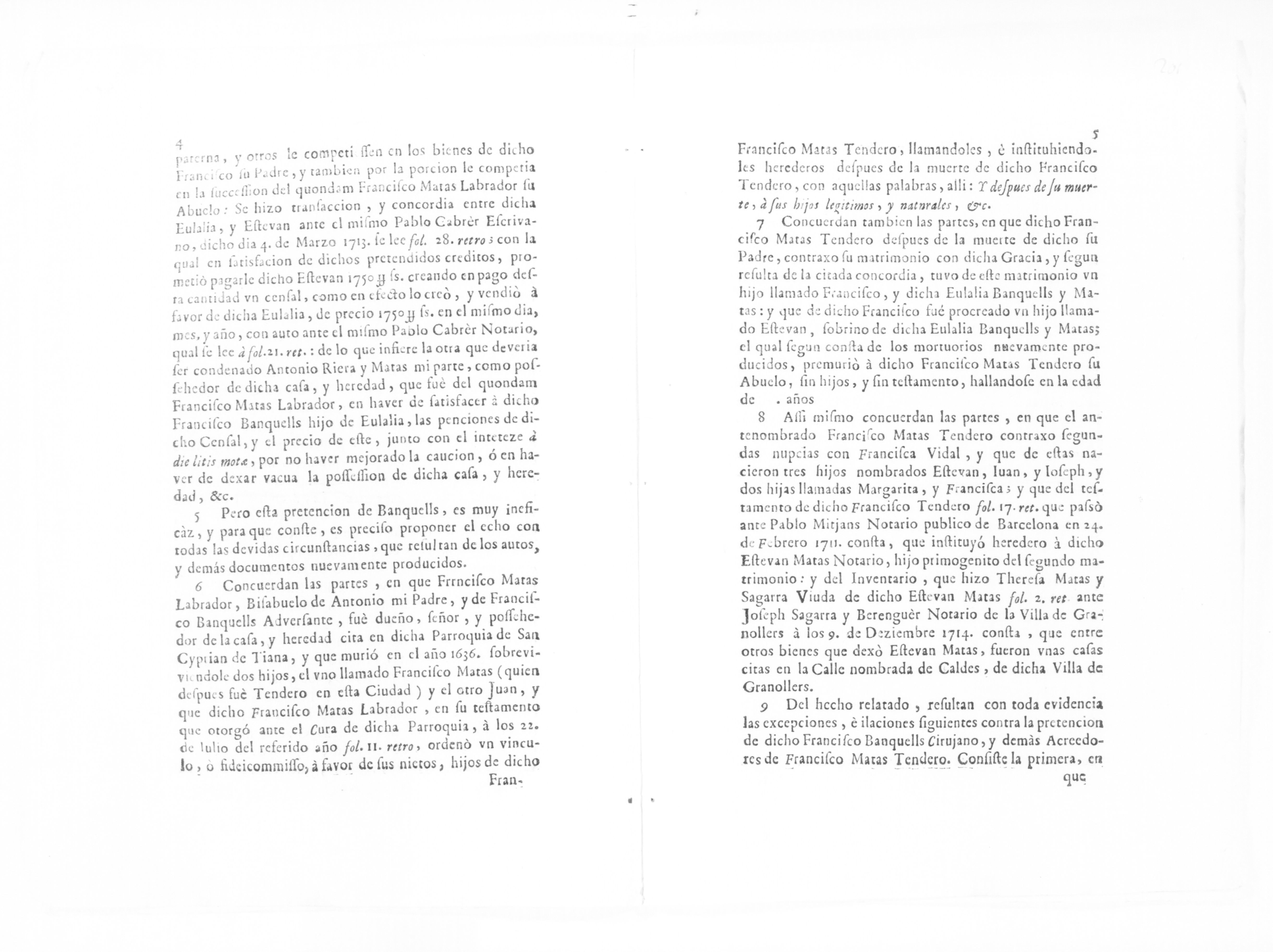 Scanned image of the current content page