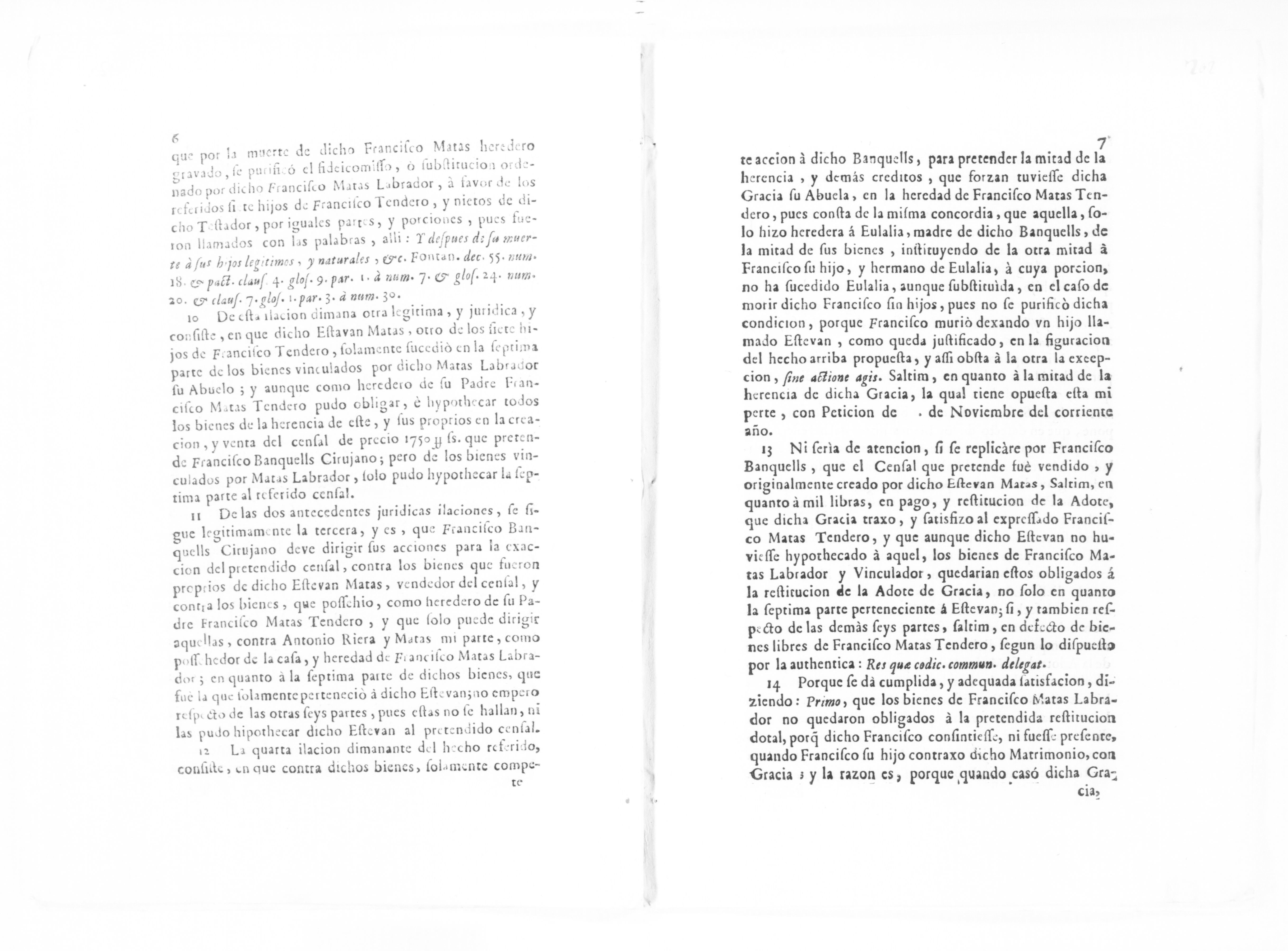 Scanned image of the current content page