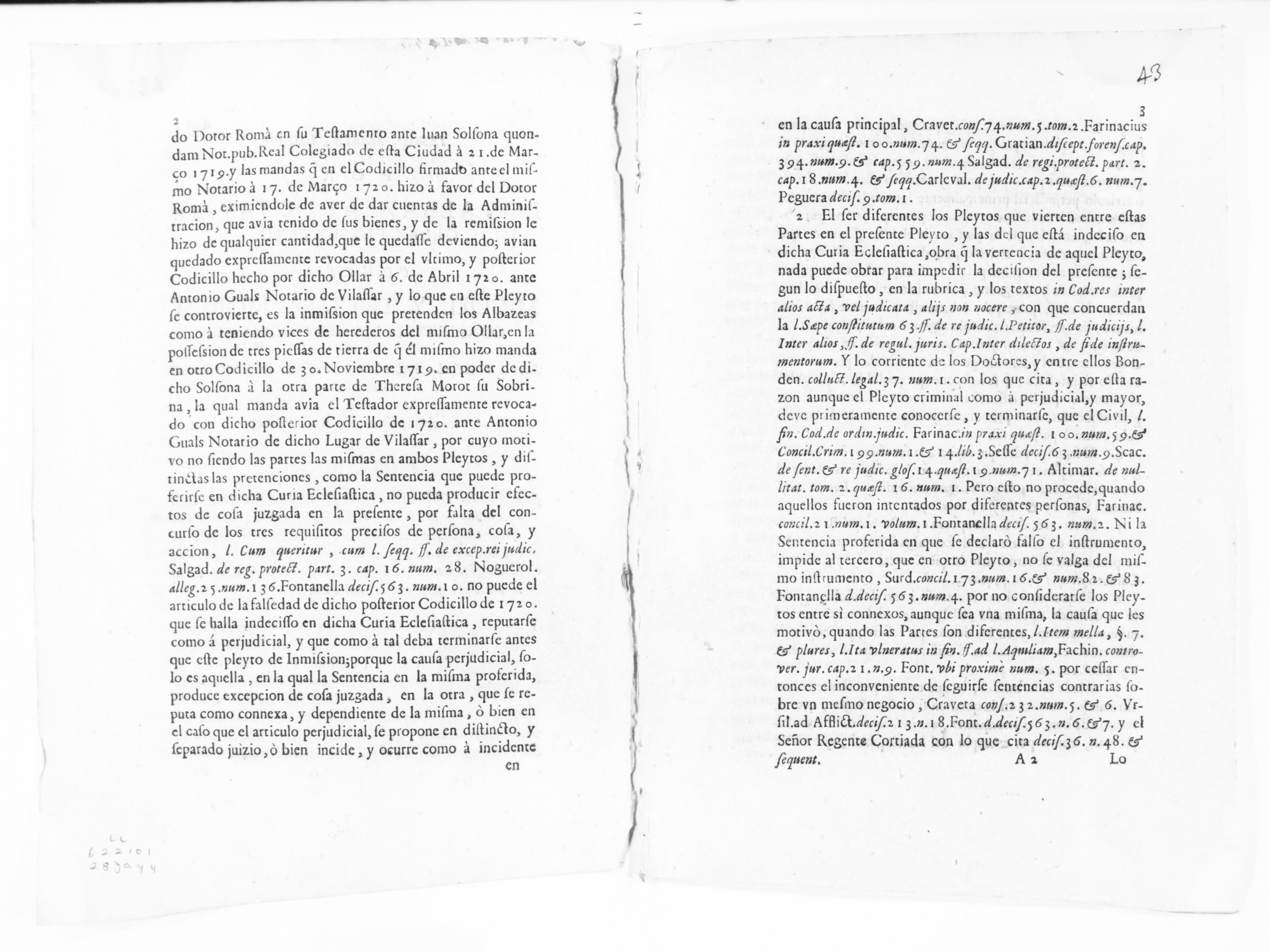 Scanned image of the current content page