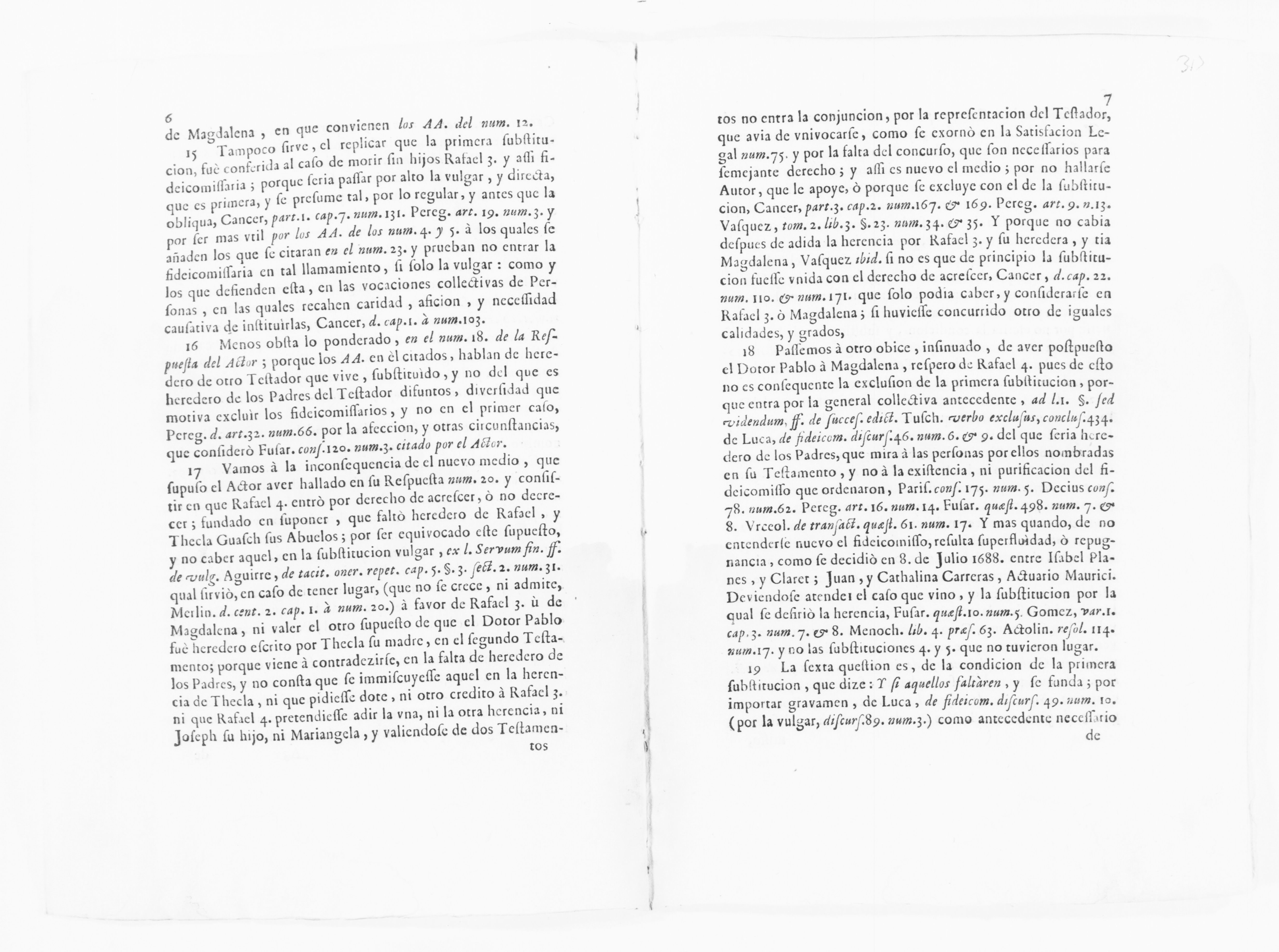 Scanned image of the current content page