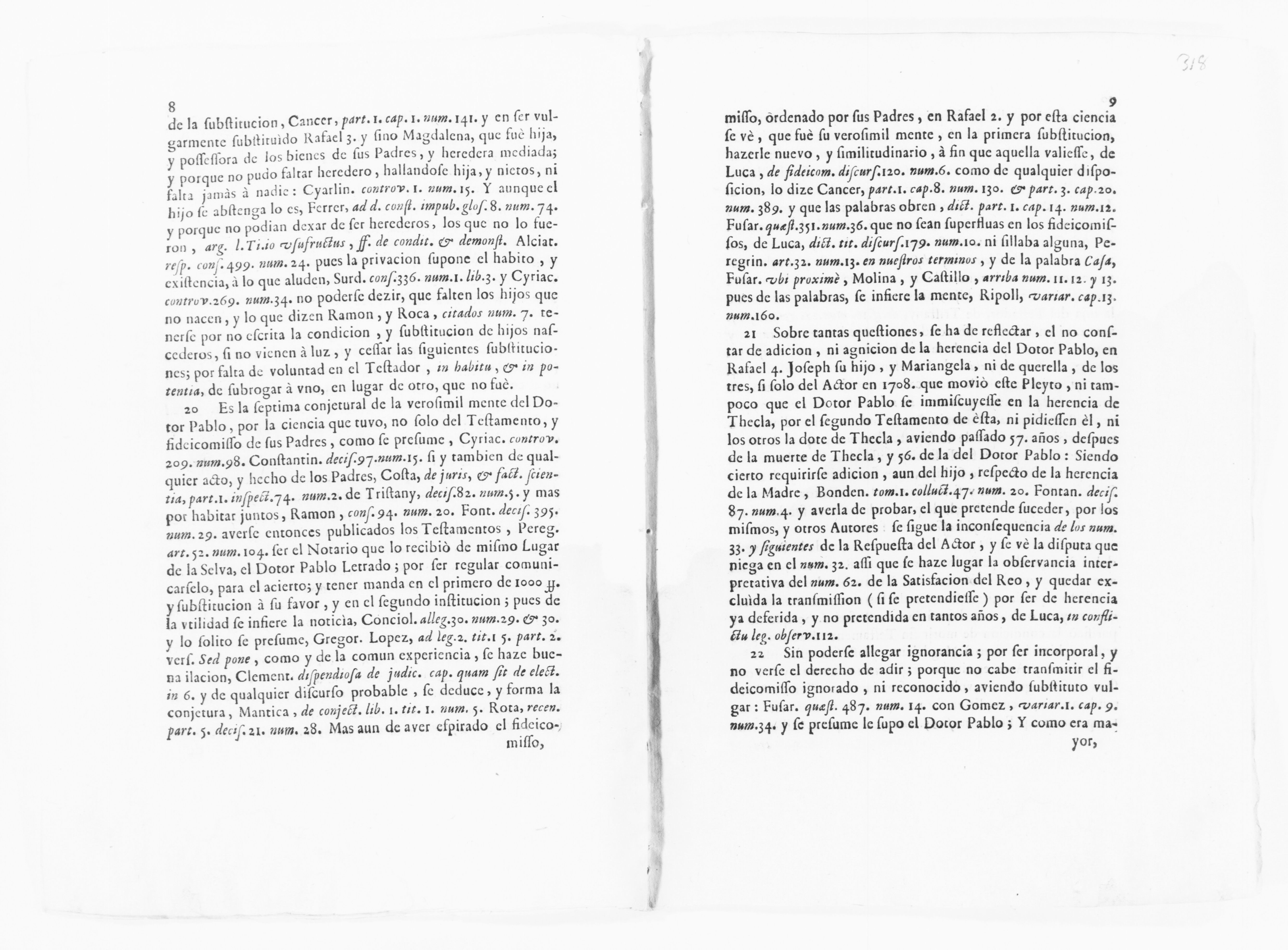 Scanned image of the current content page