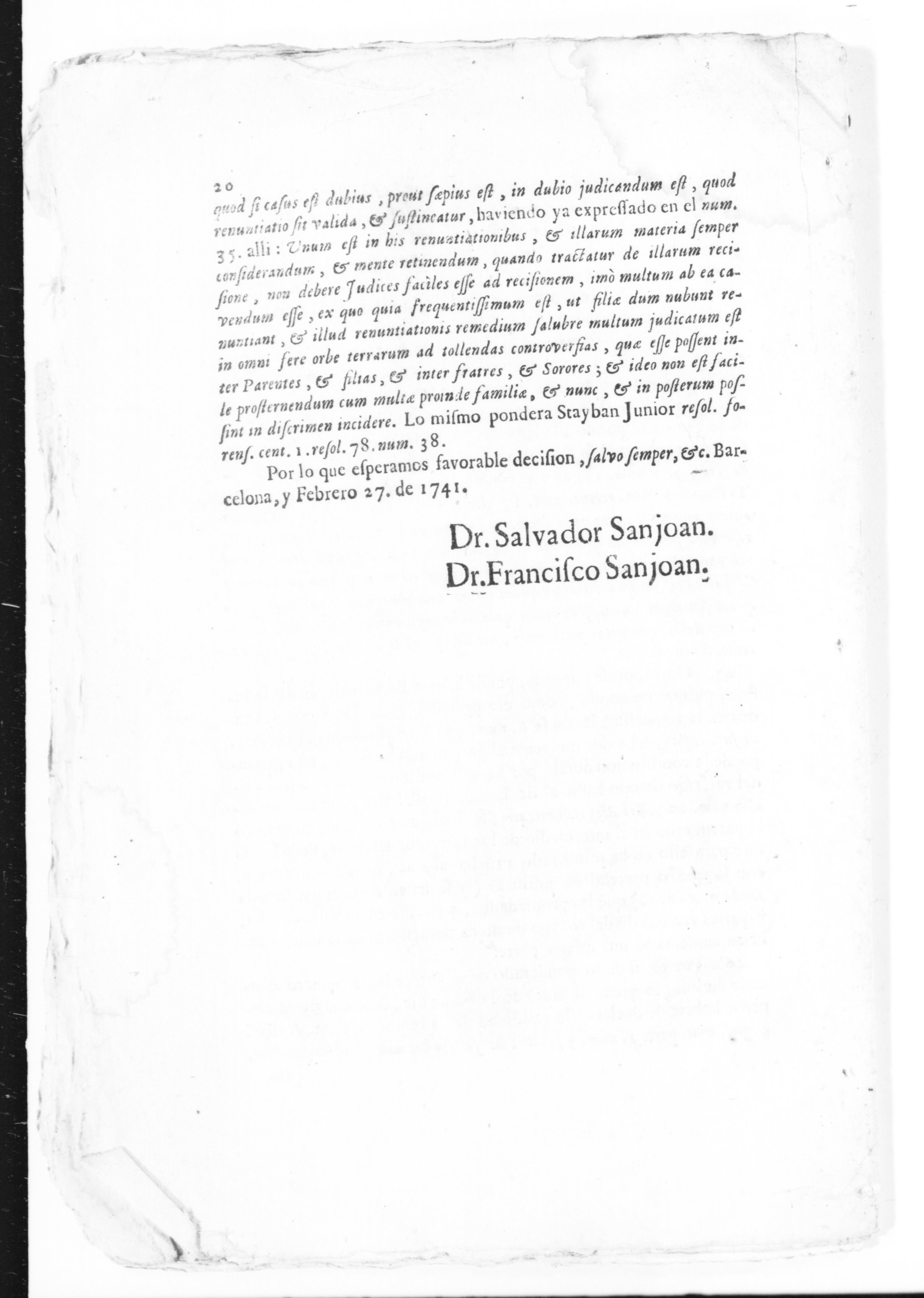 Scanned image of the current content page