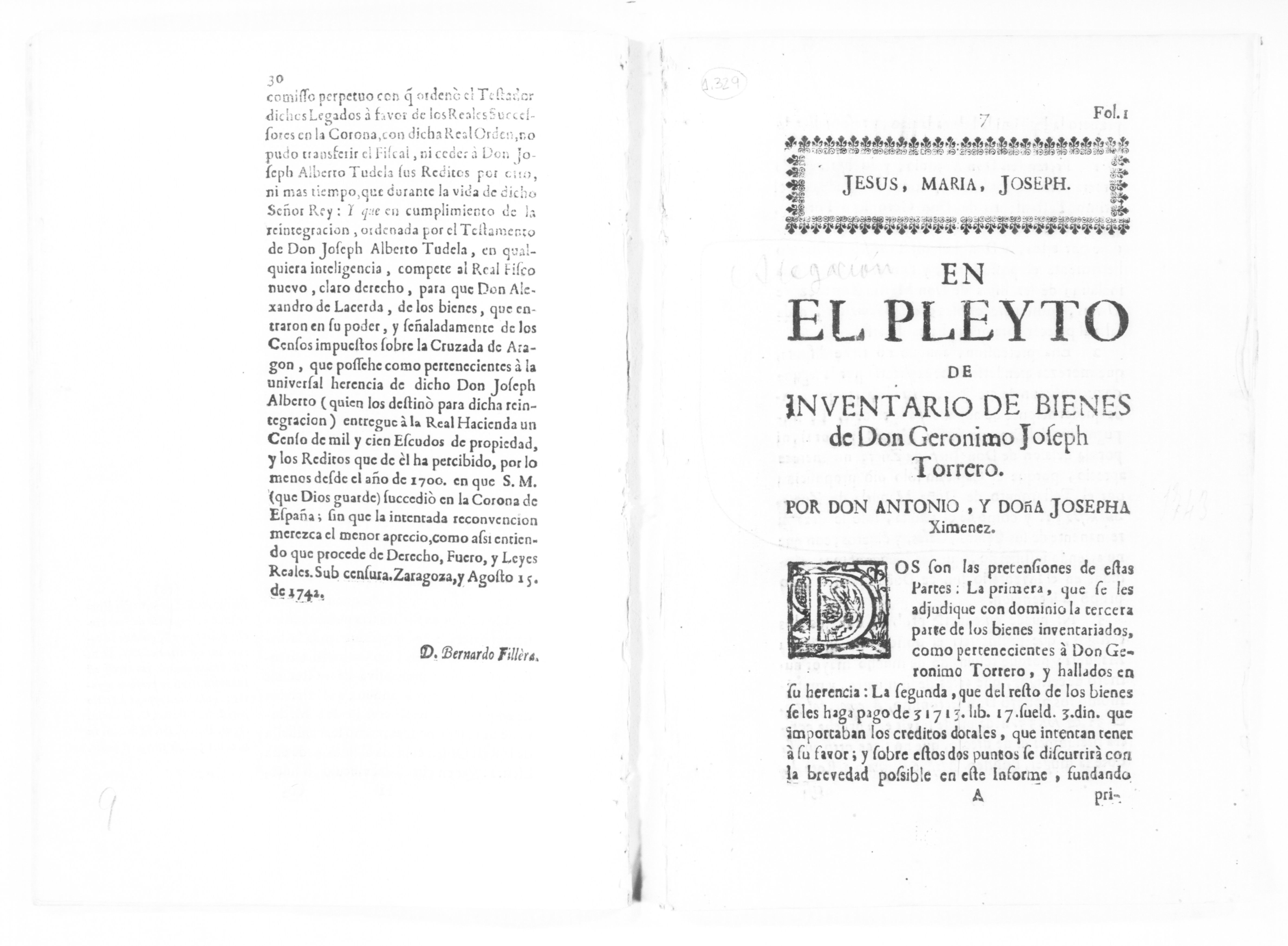 Scanned image of the current content page