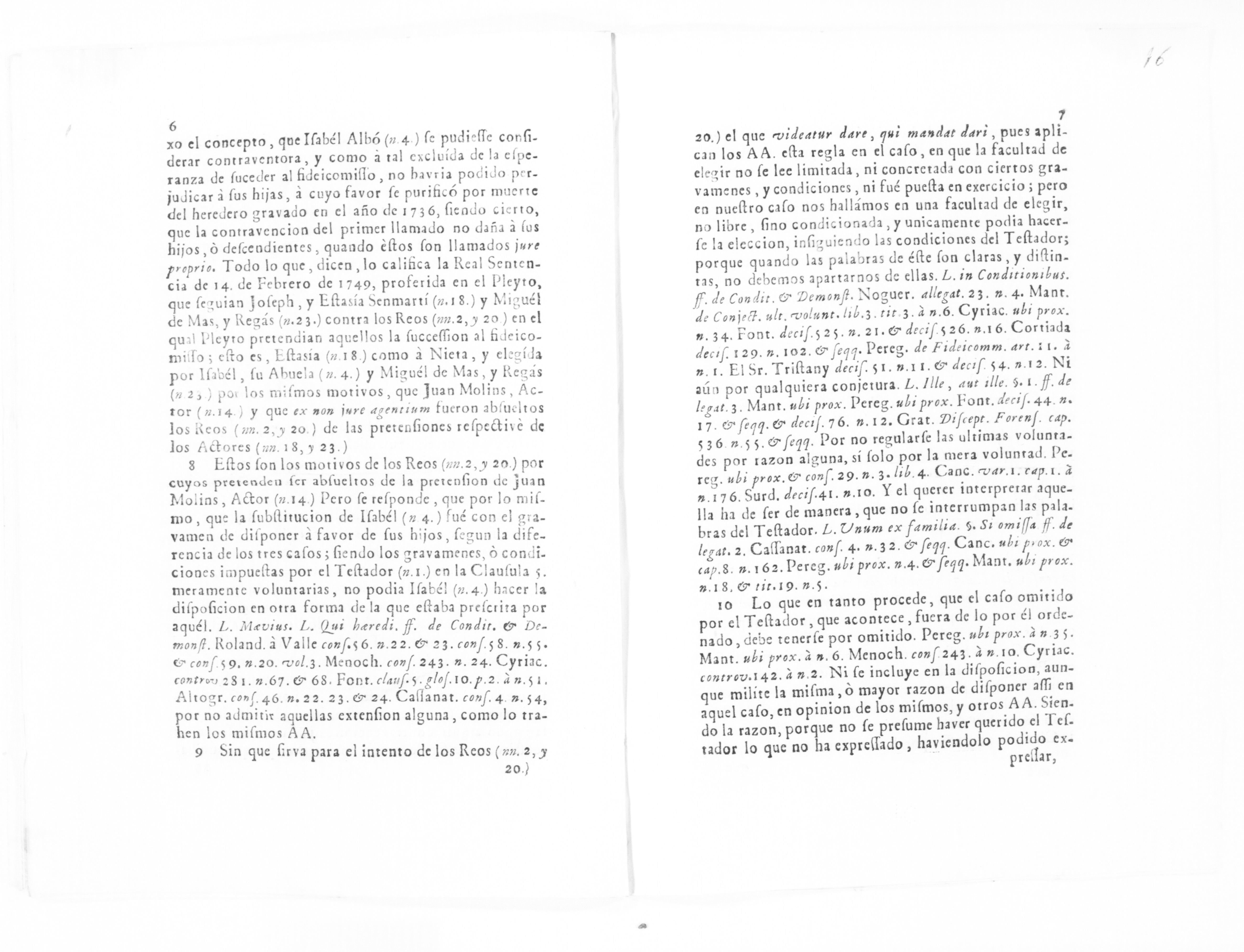 Scanned image of the current content page