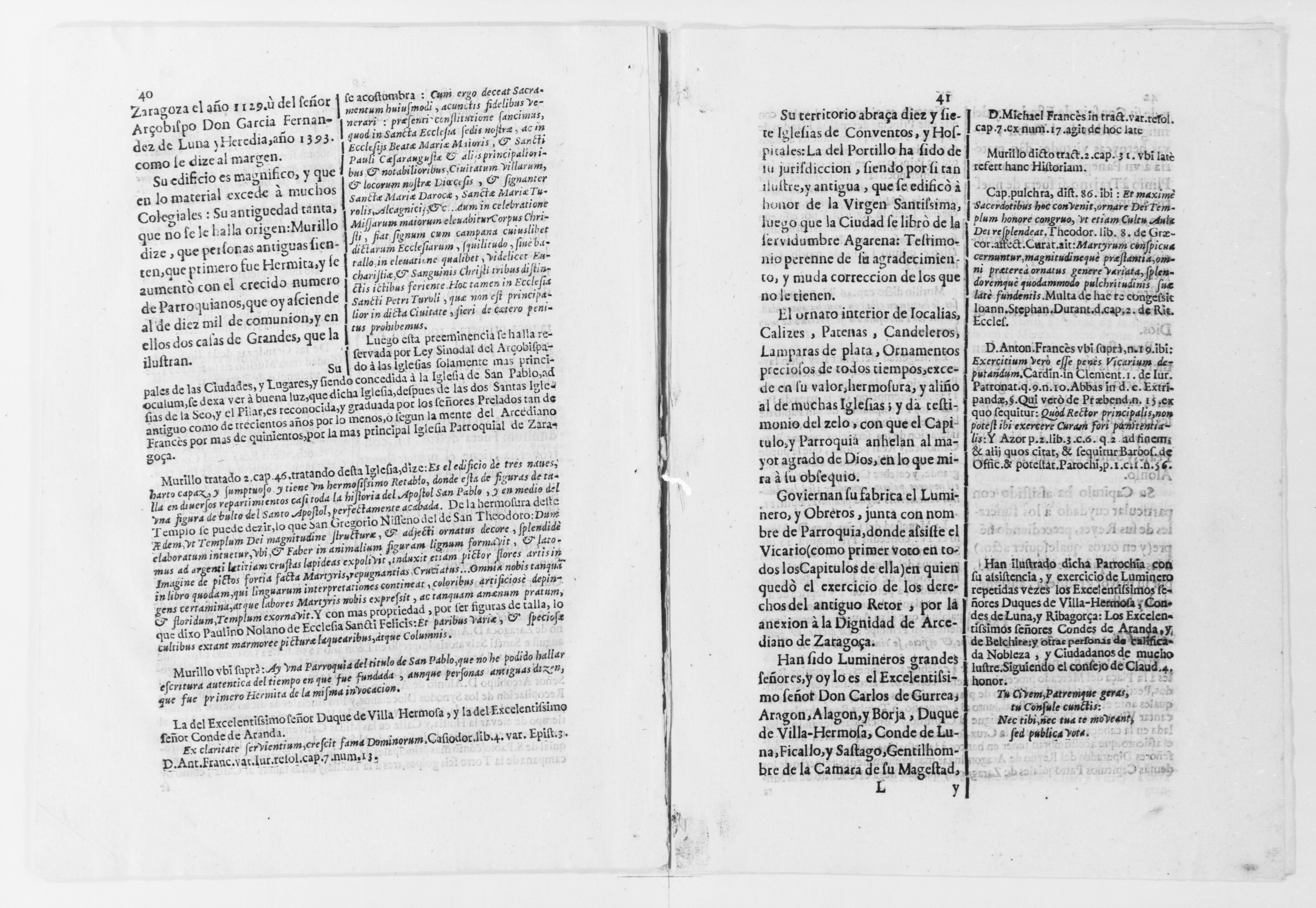 Scanned image of the current content page