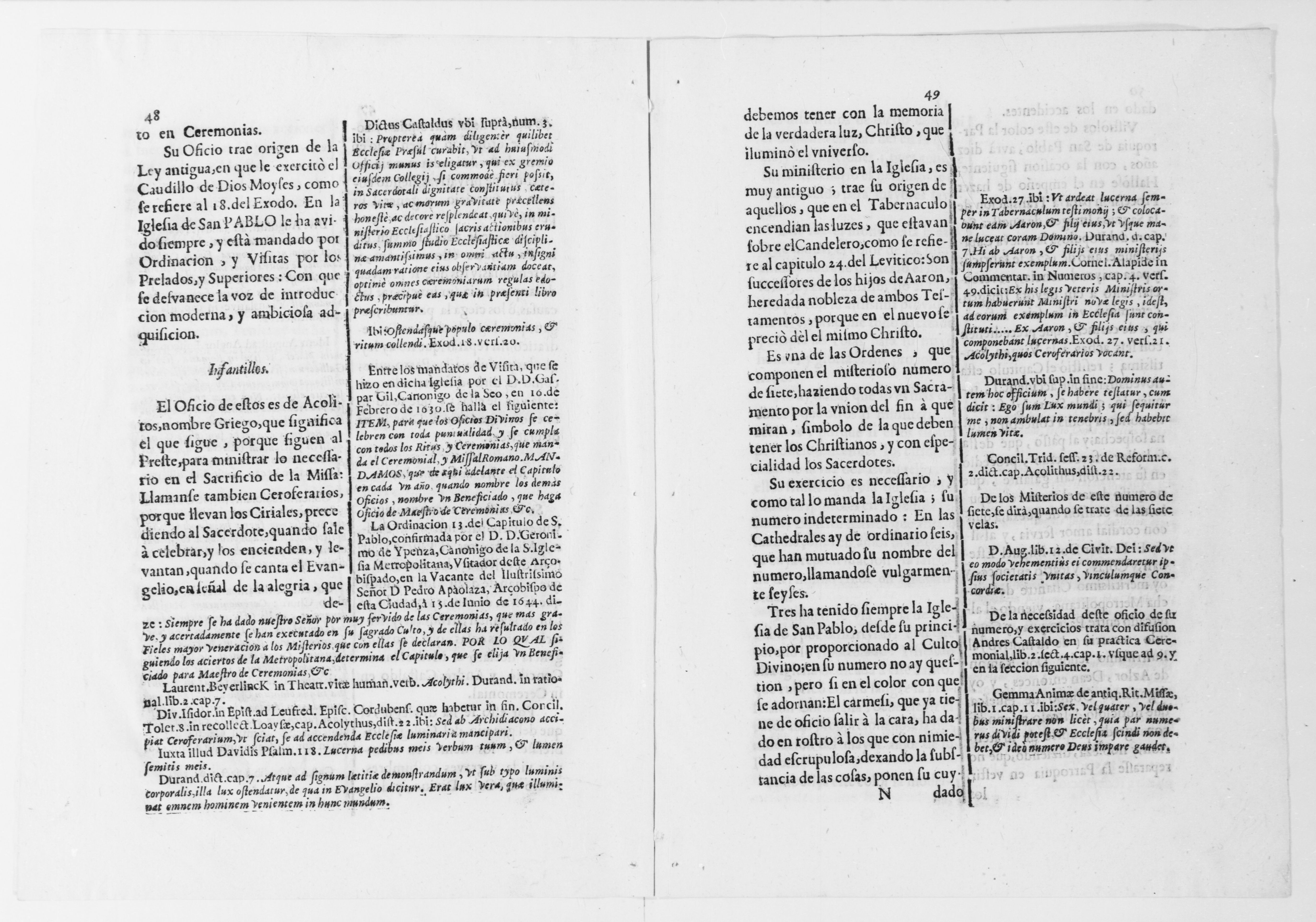 Scanned image of the current content page