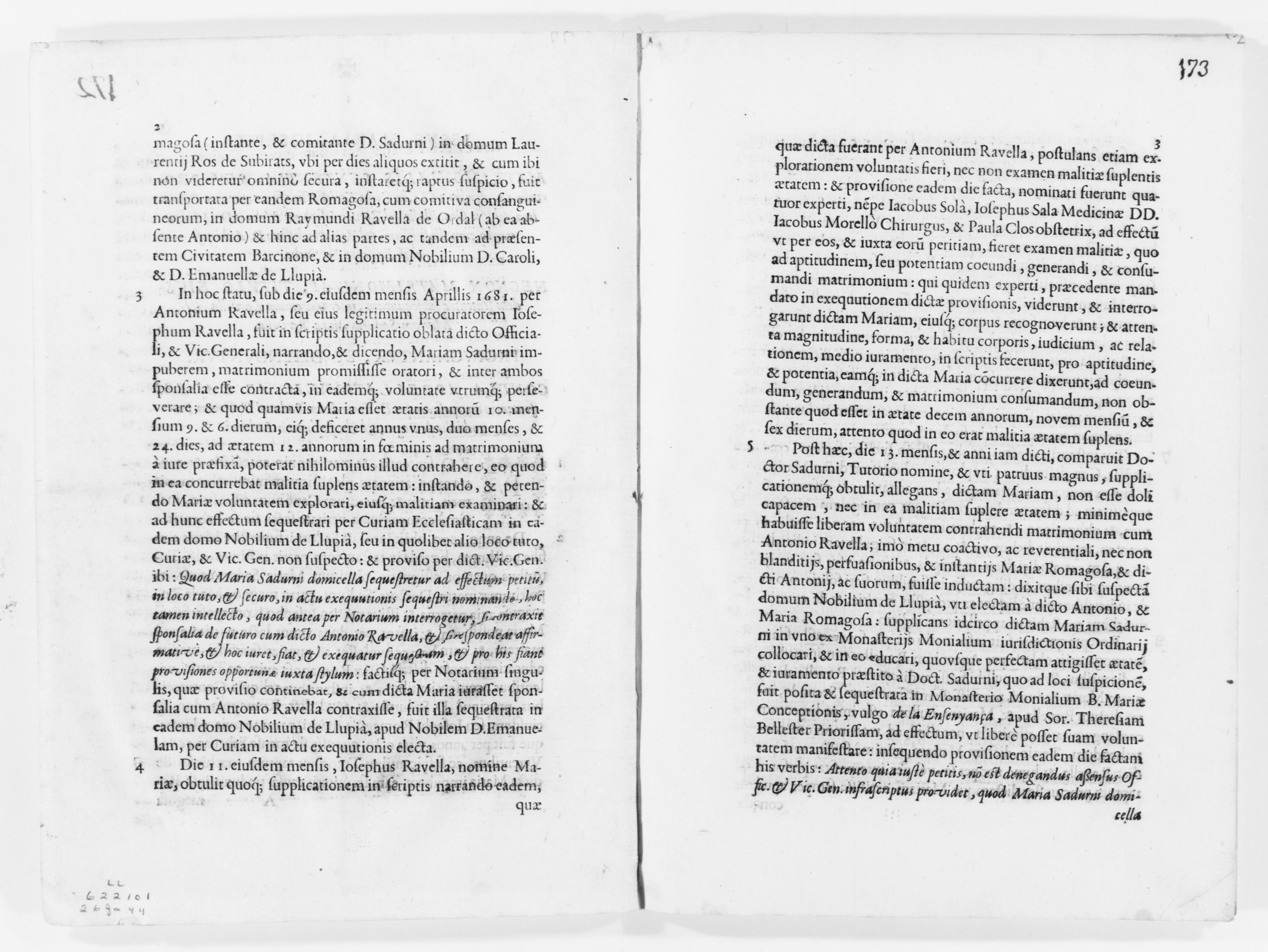 Scanned image of the current content page