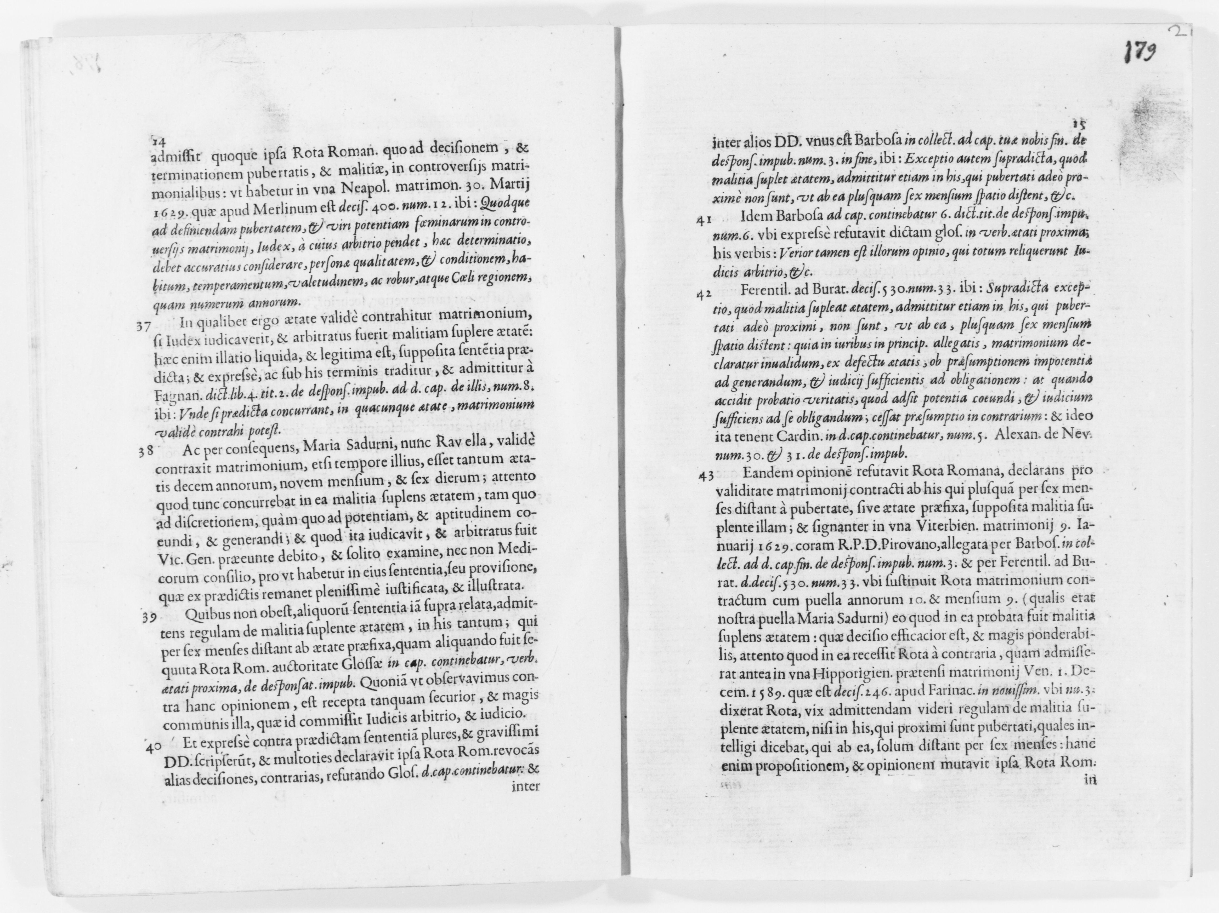 Scanned image of the current content page