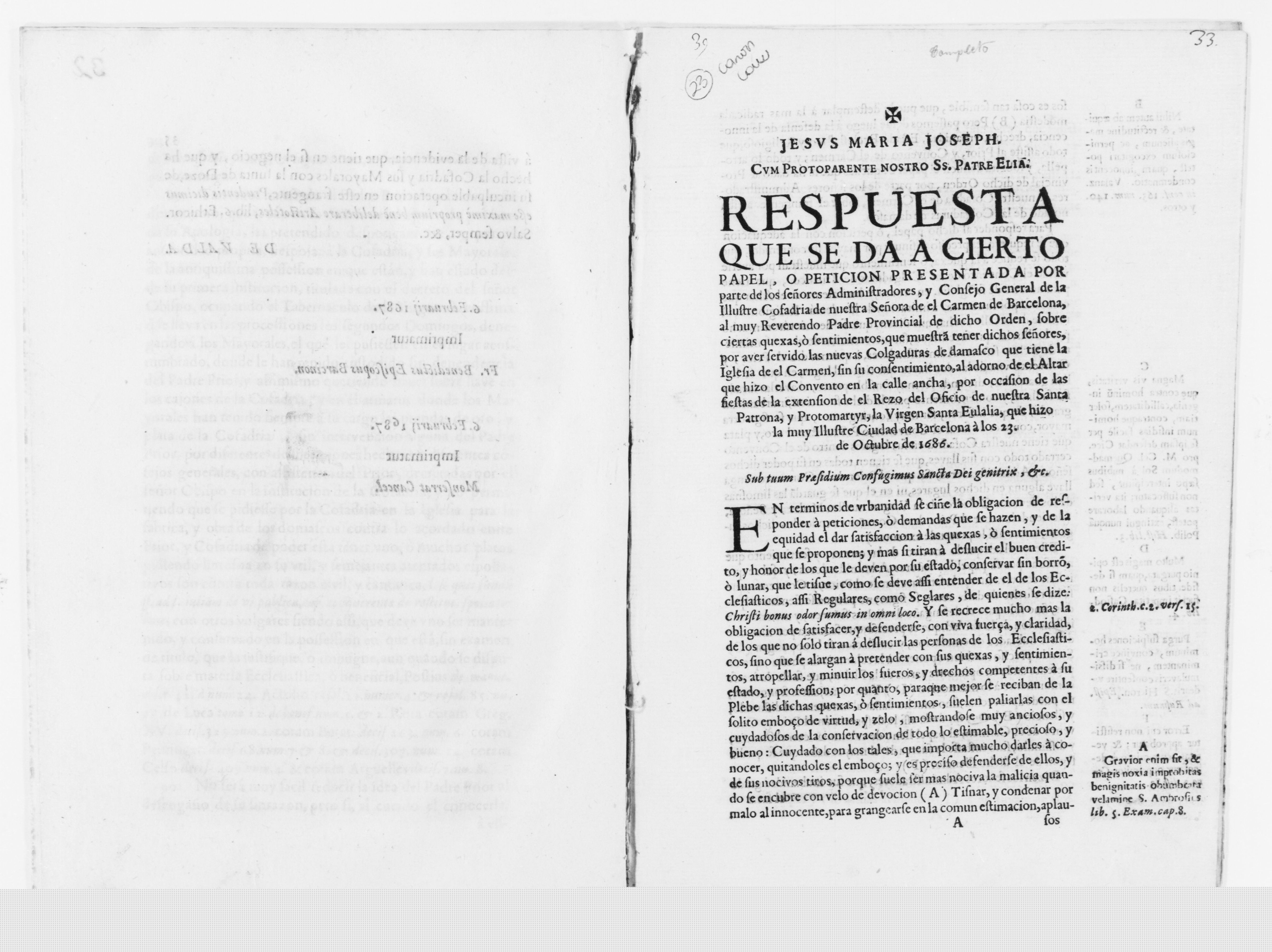 Scanned image of the current content page