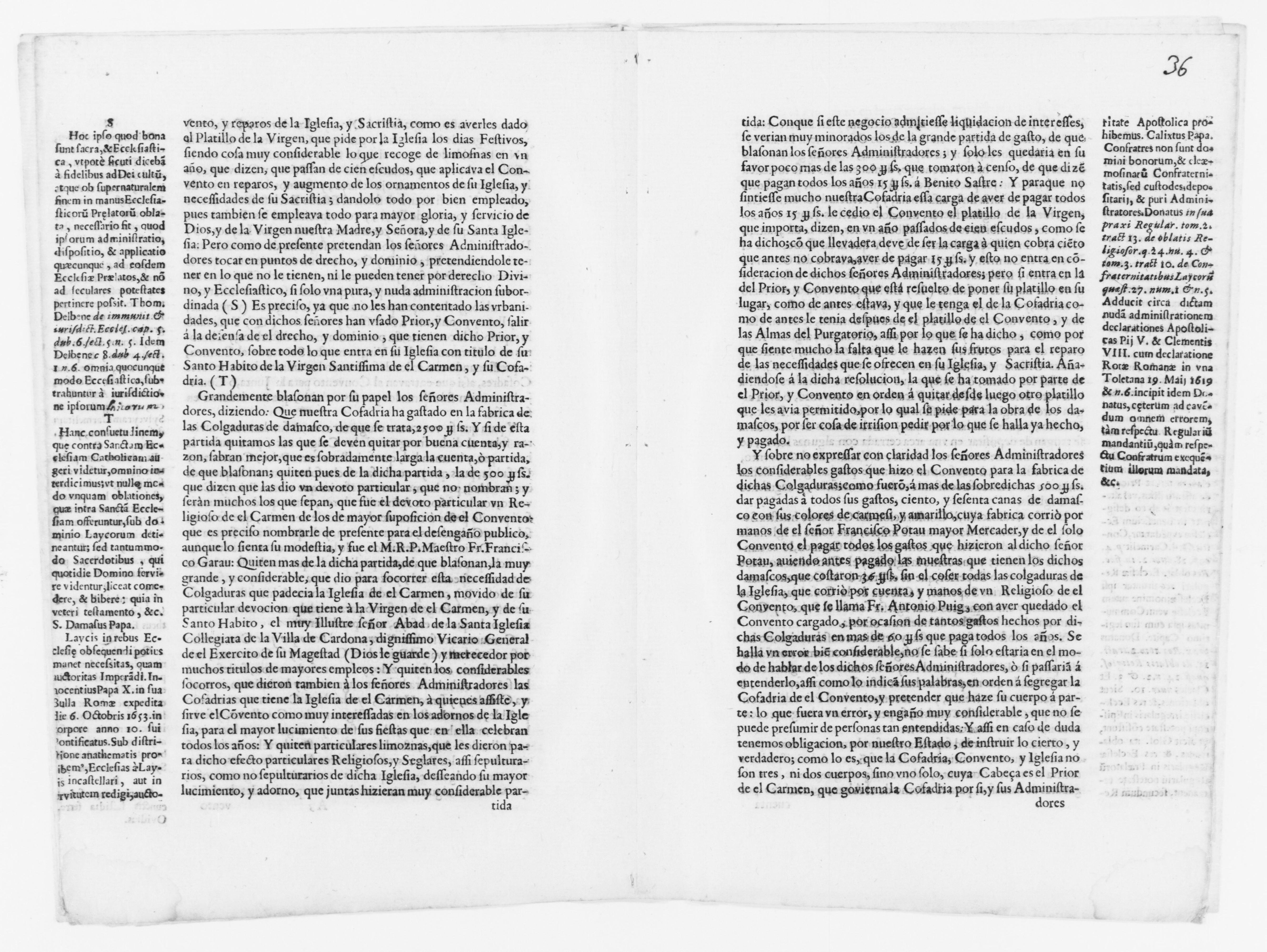 Scanned image of the current content page