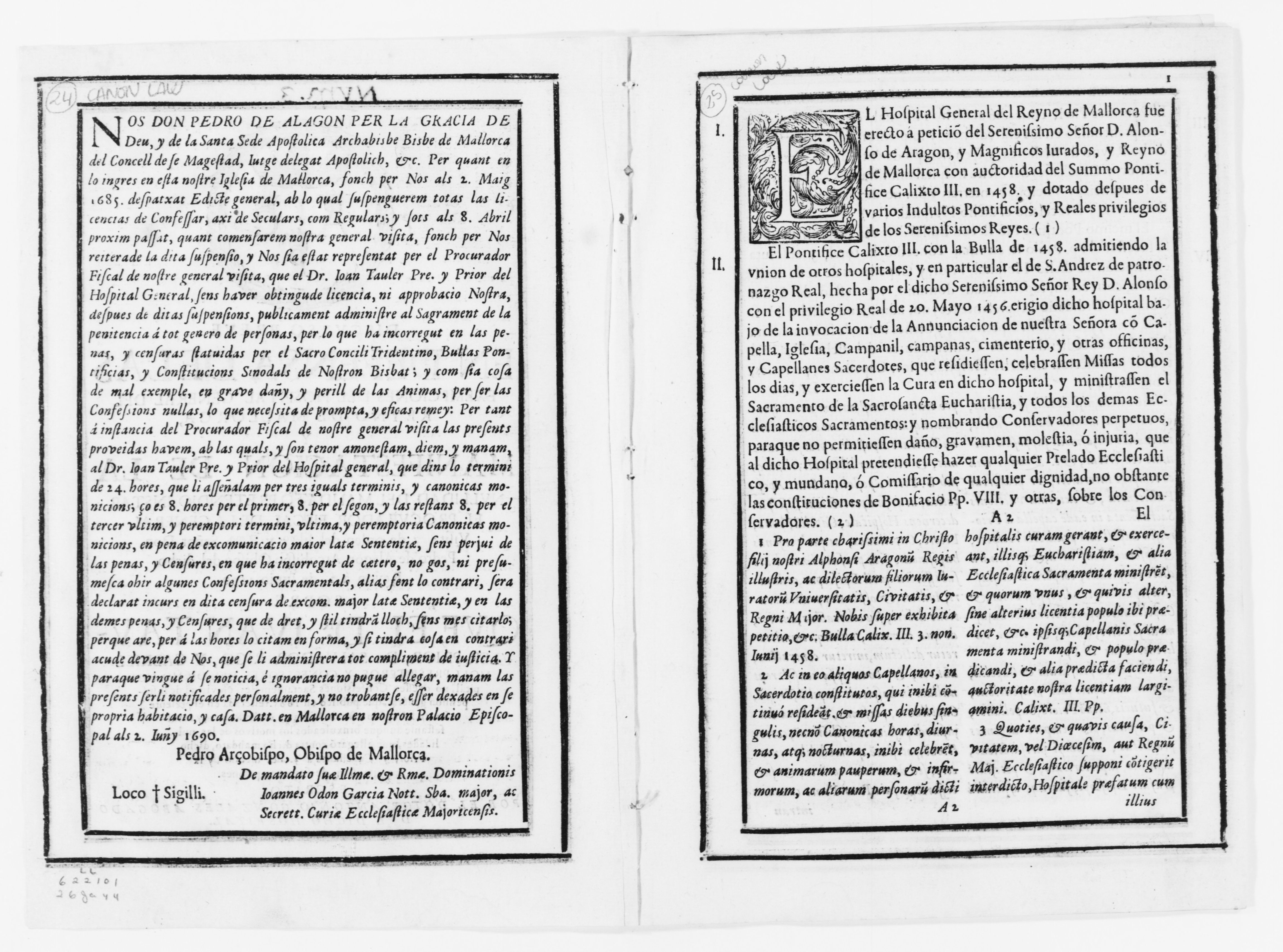 Scanned image of the current content page