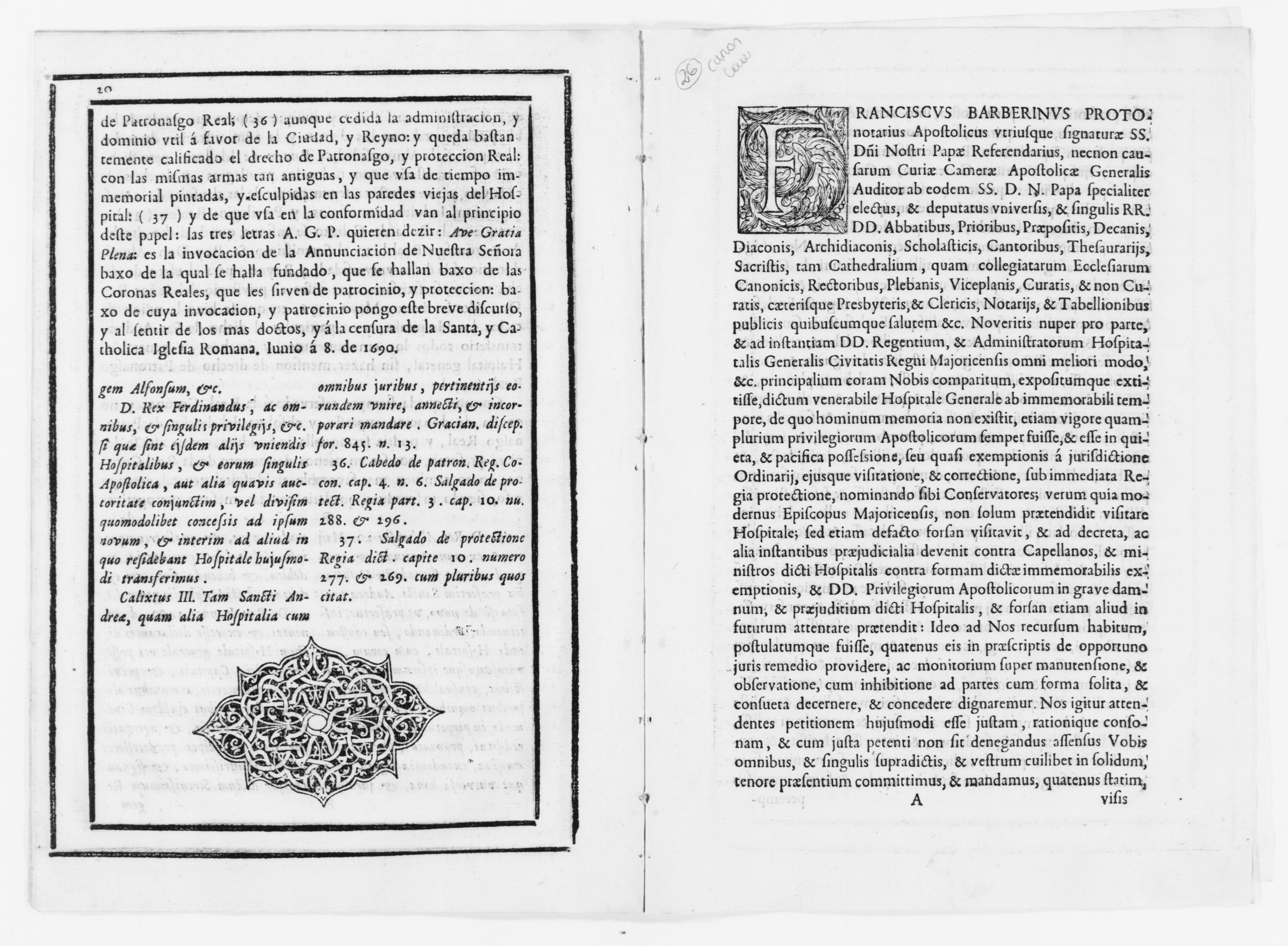 Scanned image of the current content page