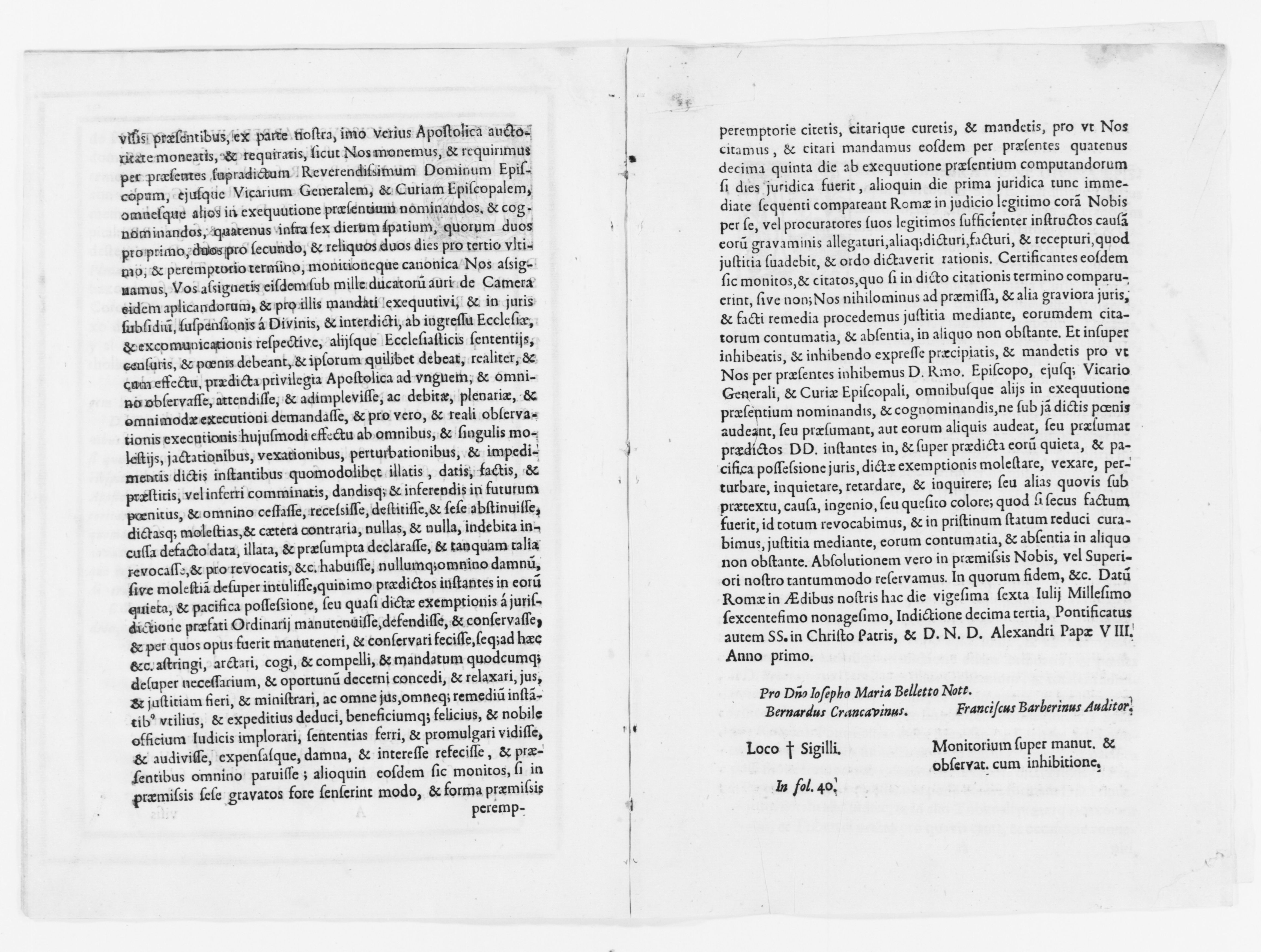 Scanned image of the current content page