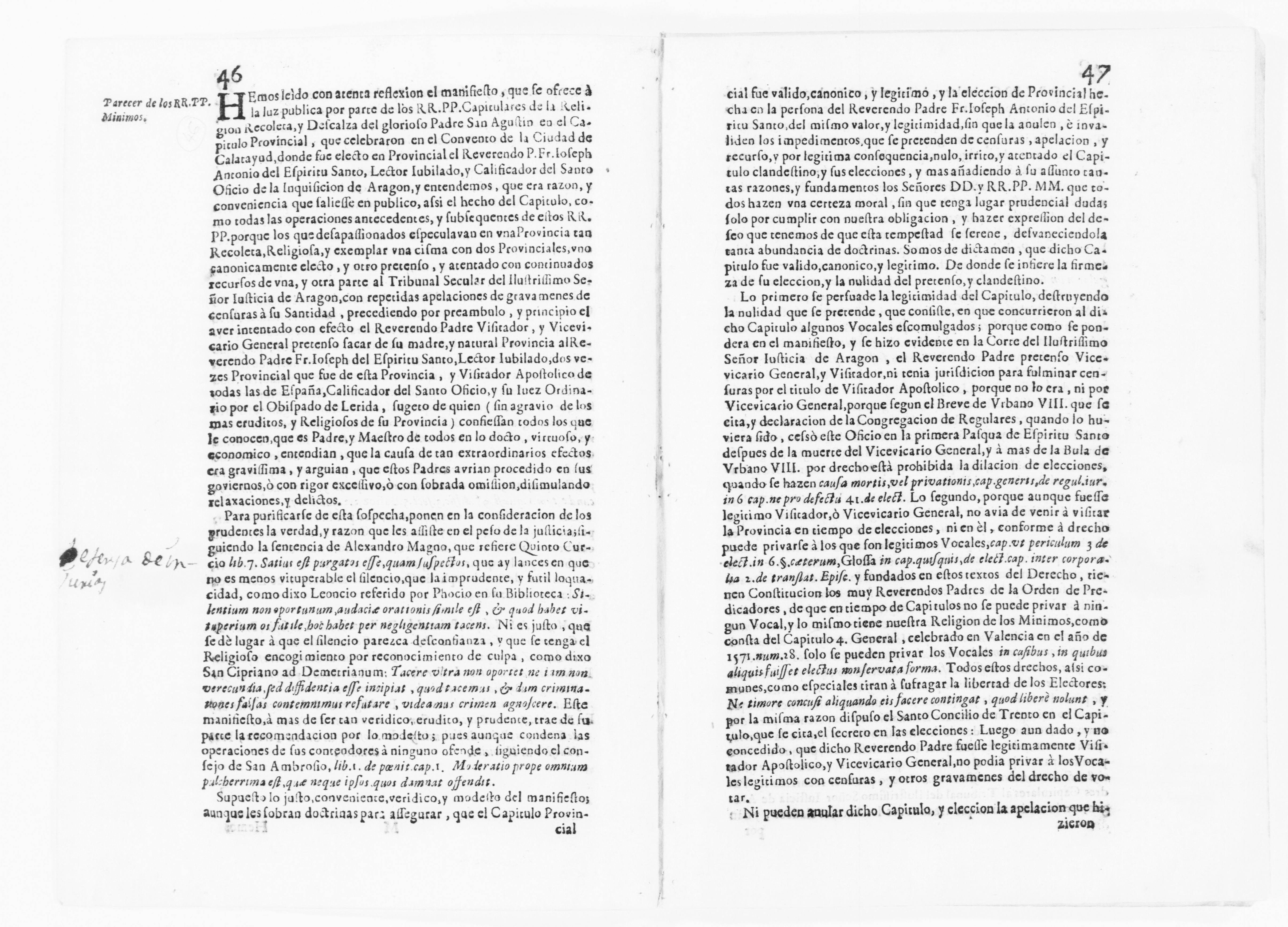 Scanned image of the current content page